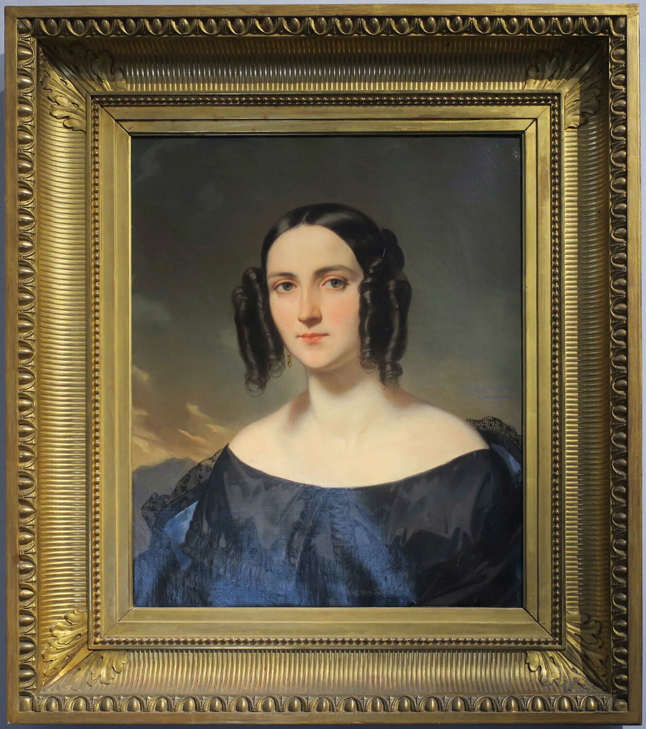 Portrait d'Octavie Courcier, née Devéria (1804-1887), Devéria, Eugène, 2e quart du XIXe siècle (1845)
