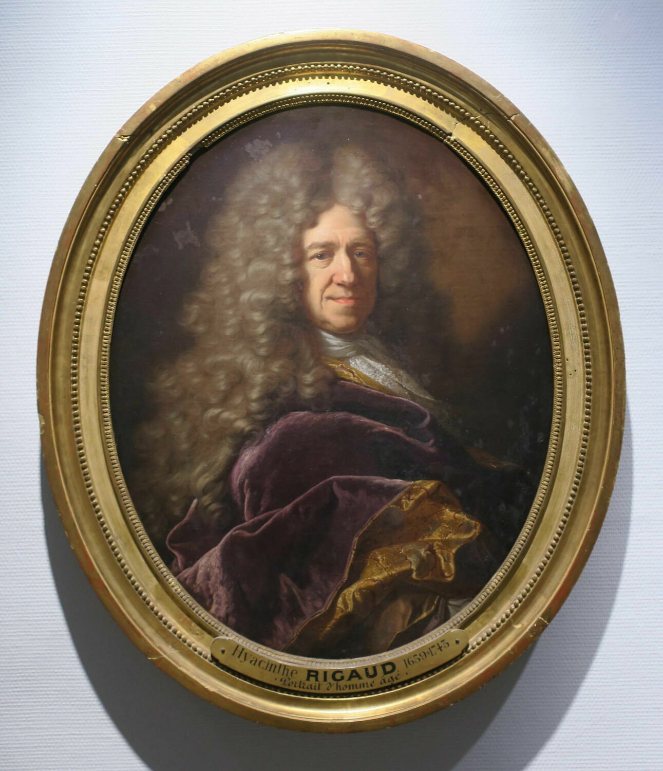 Portrait d'homme âgé, Rigaud, Hyacinthe, XVIIe siècle (1600 - 1700)