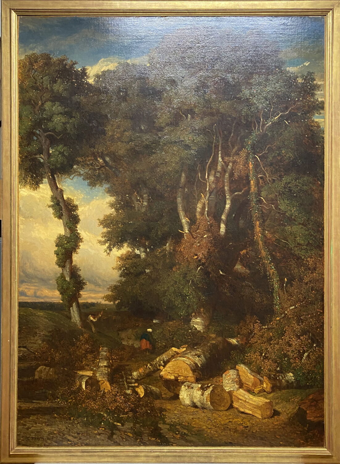 Les Bûcherons, Troyon, Constant, 2e quart du XIXe siècle (1839)