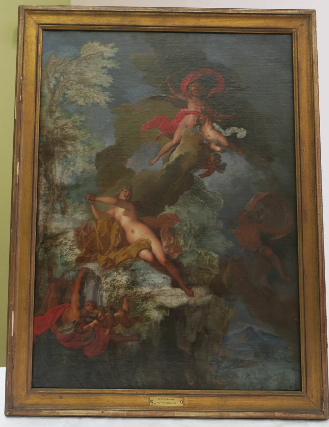 Psyché abandonnée par l'Amour, Bertin, Nicolas, XVIIe siècle (1600 - 1700)
