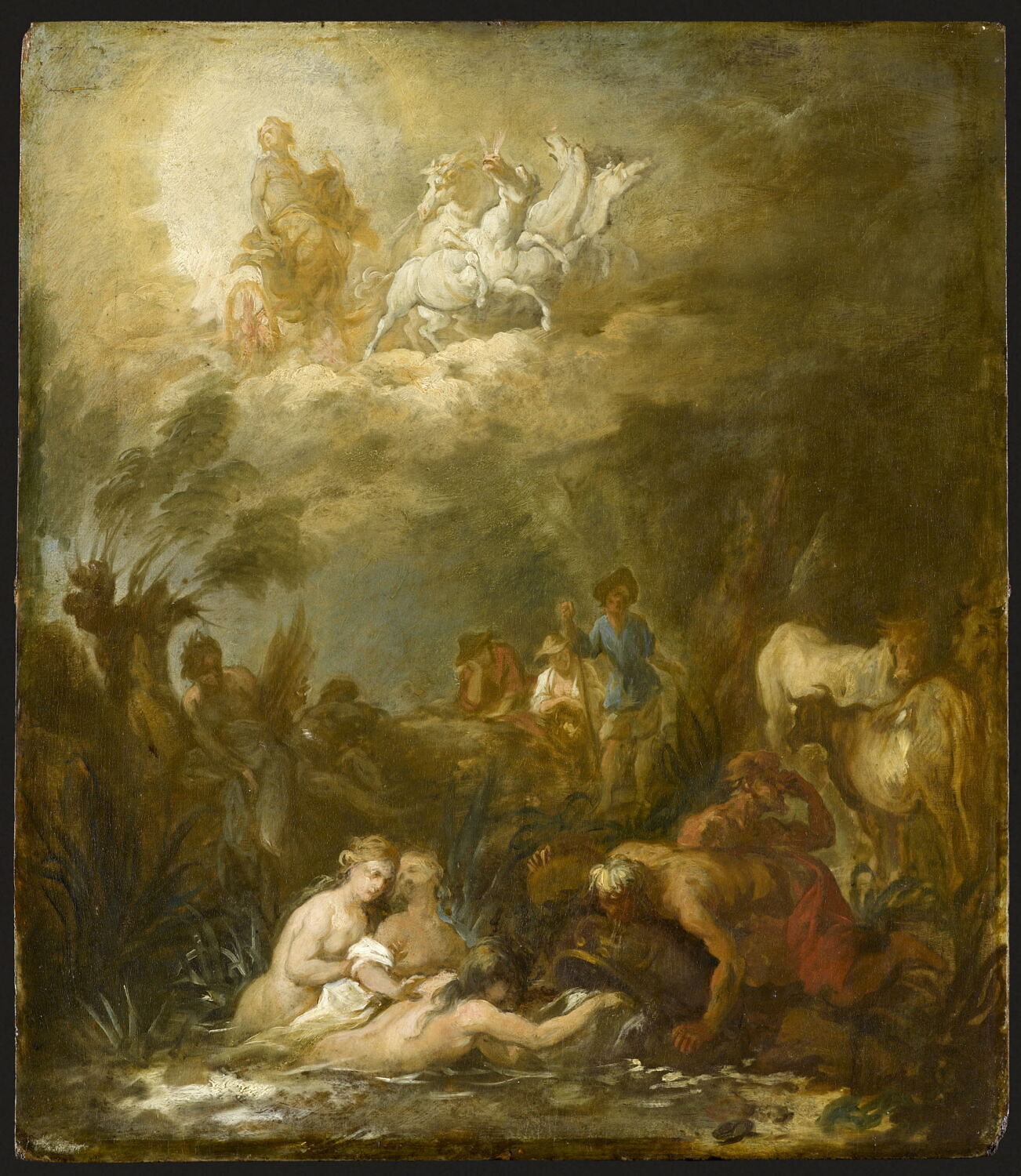 Phaéton conduisant le char d'Apollon, dit aussi L'Été, France, XVIIIe siècle (1700 - 1800)