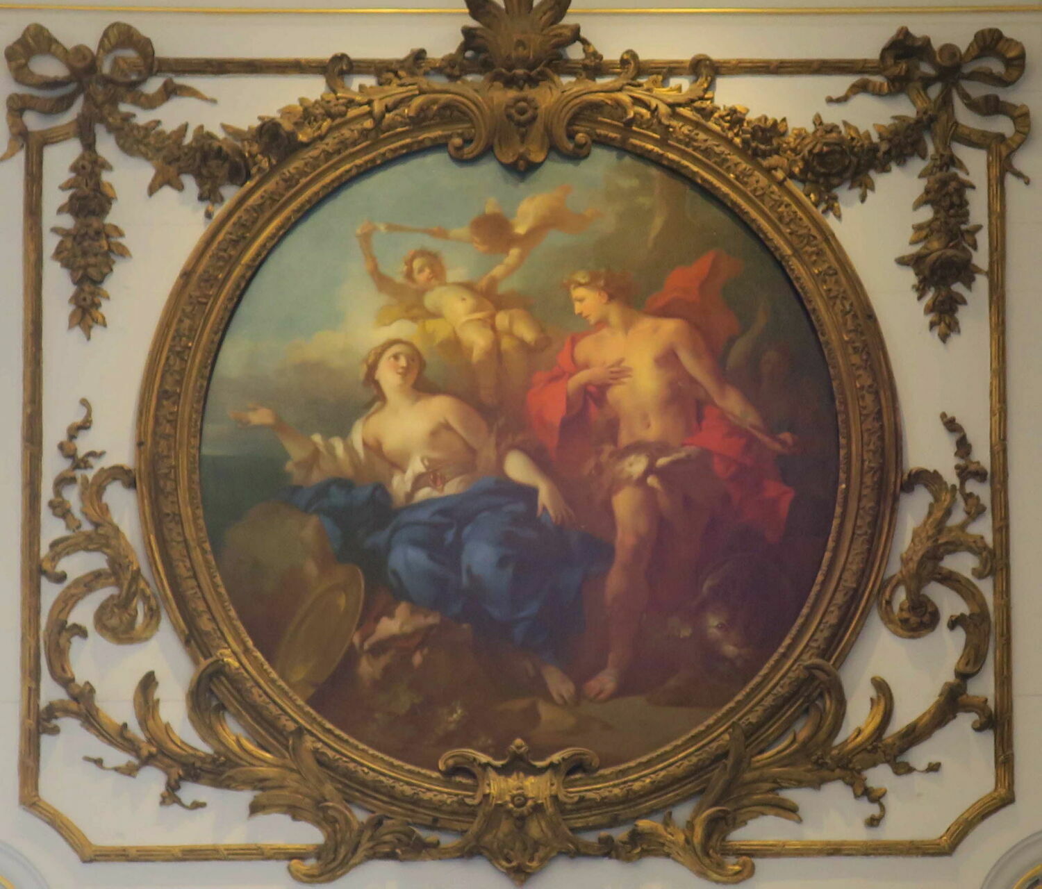 Ariane et Bacchus, Cazes, Pierre-Jacques, XVIIIe siècle (1724)