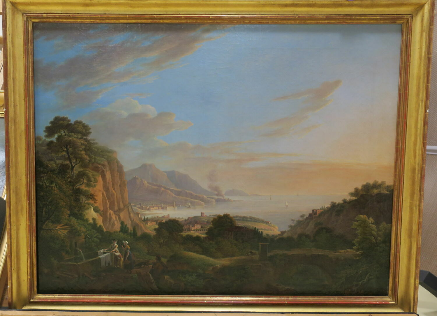 Vue de Marseille prise du vallon des Eygalades, Constantin, Jean Antoine, XIXe siècle (1800 - 1900)