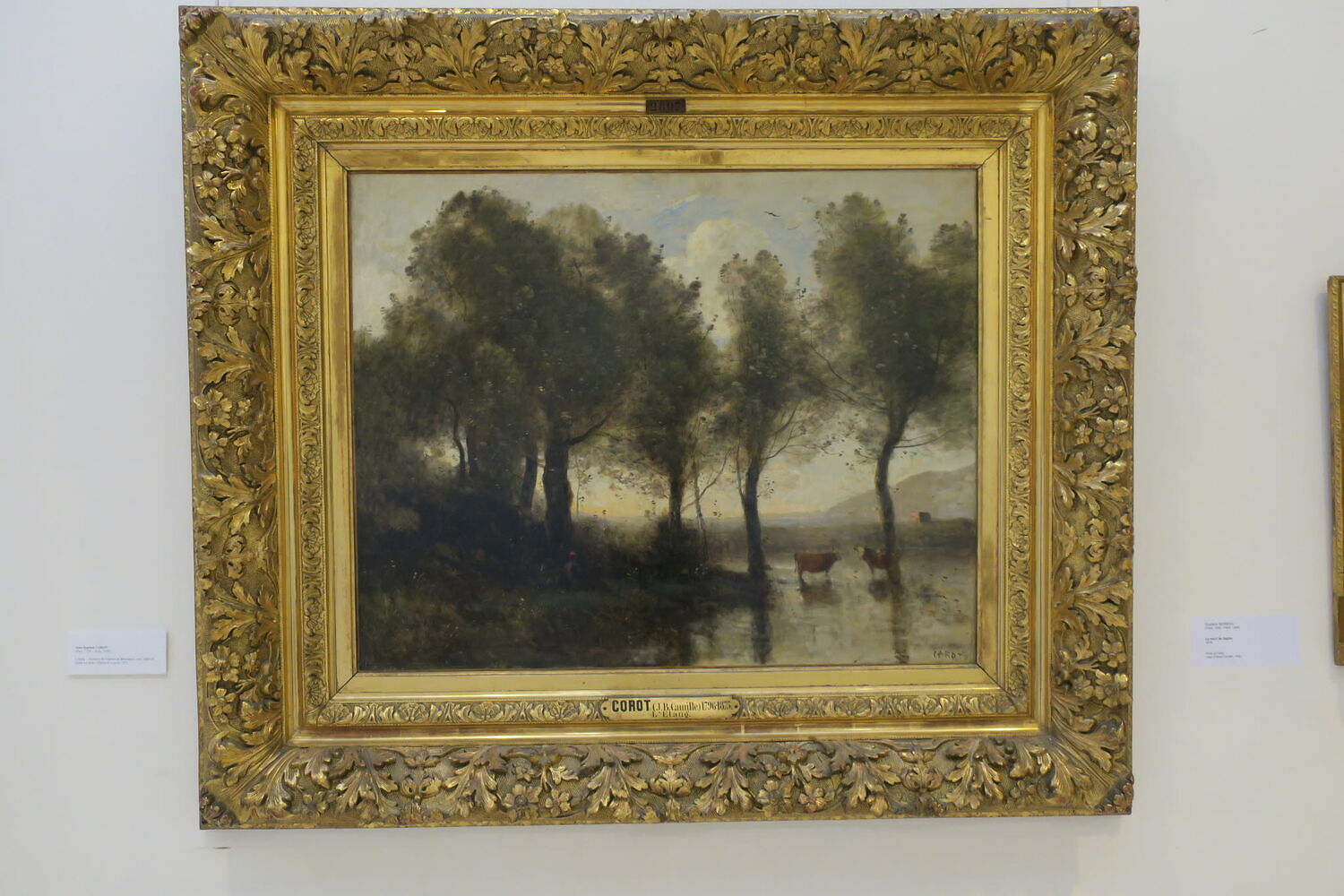 L'Étang. Souvenirs des marais du Beauvaisis, Corot, Jean-Baptiste Camille, XIXe siècle (1800 - 1900)