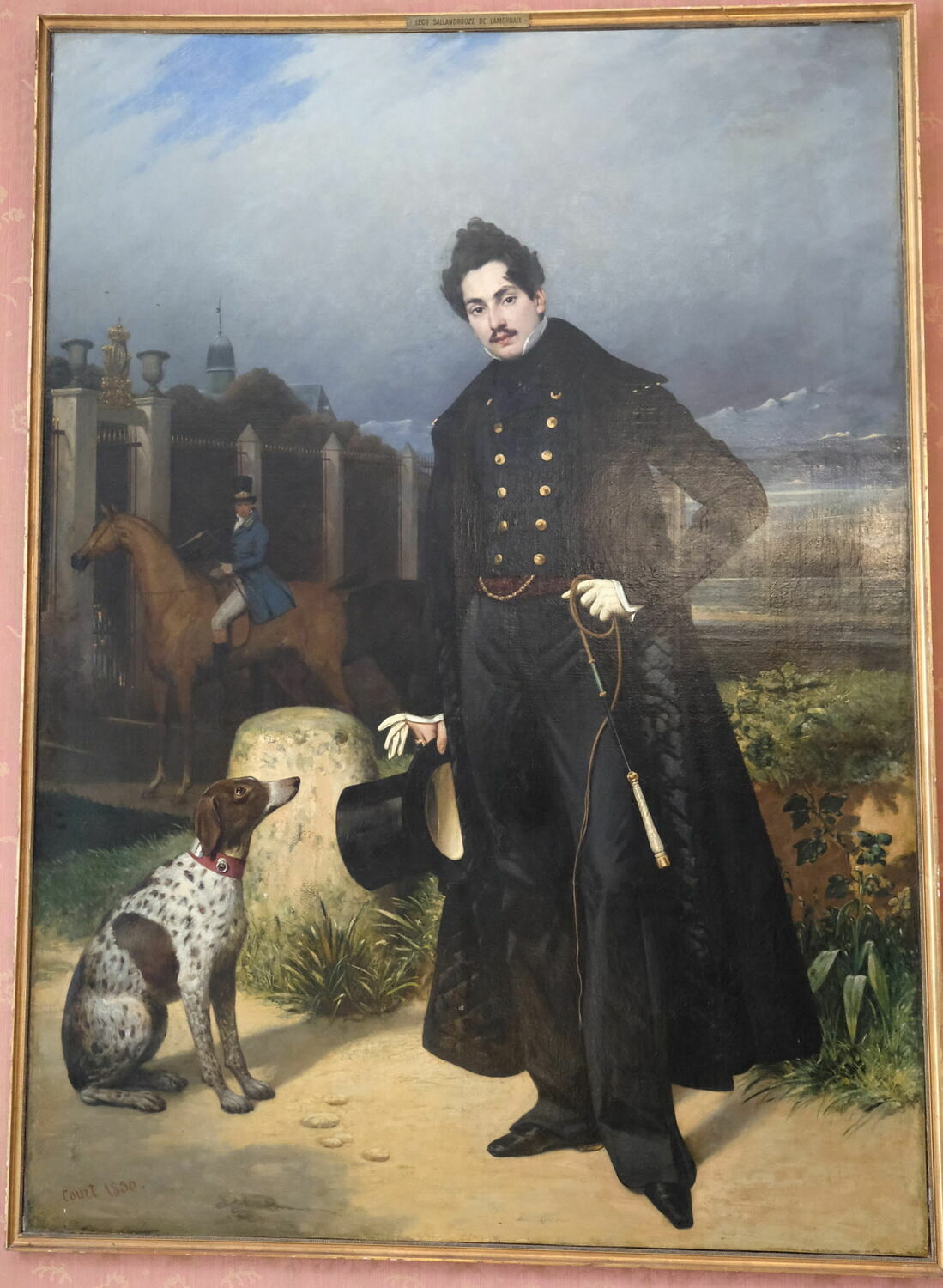 Portrait de M. Sallandrouze de Lamornaix, Court, Joseph-Désiré, XIXe siècle (1830)