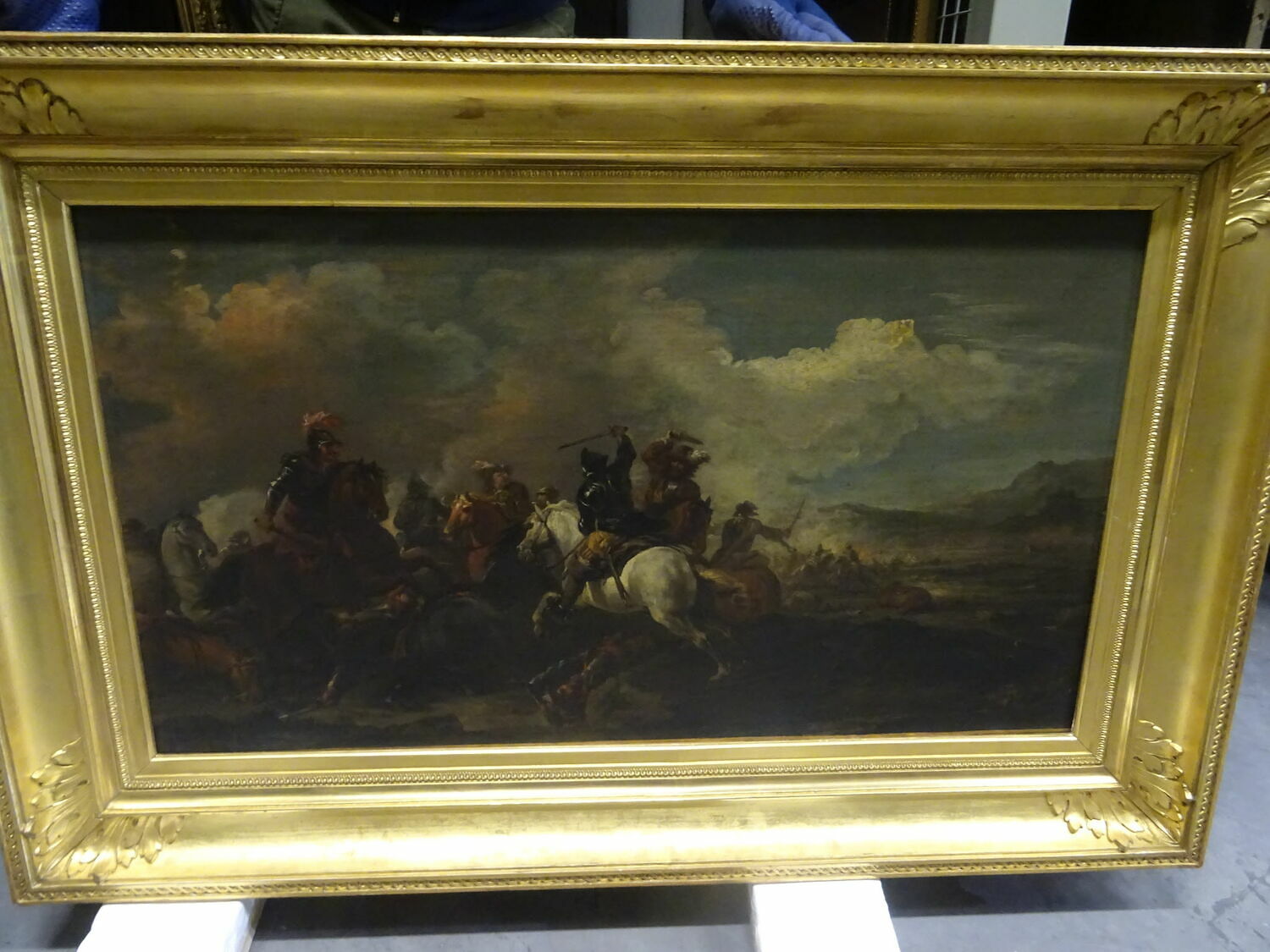 Choc de cavalerie, Courtois, Jacques, XVIIe siècle (1600 - 1700)