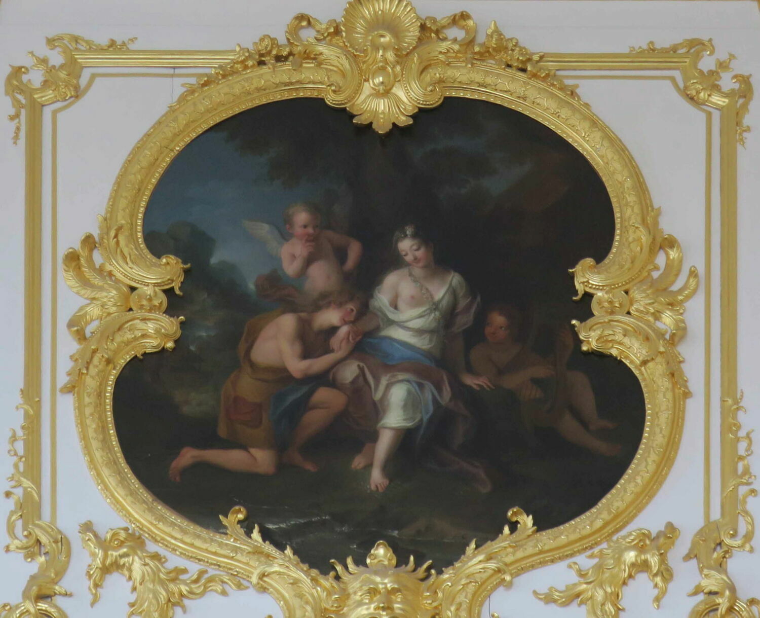 Apollon et Issé, Coypel, Charles-Antoine, 1e quart du XVIIIe siècle (1724)