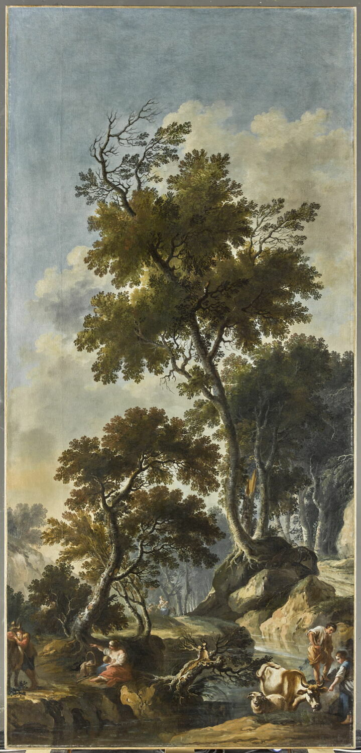 Paysage, Crepin, Louis Philippe, XVIIIe siècle (1700 - 1800)