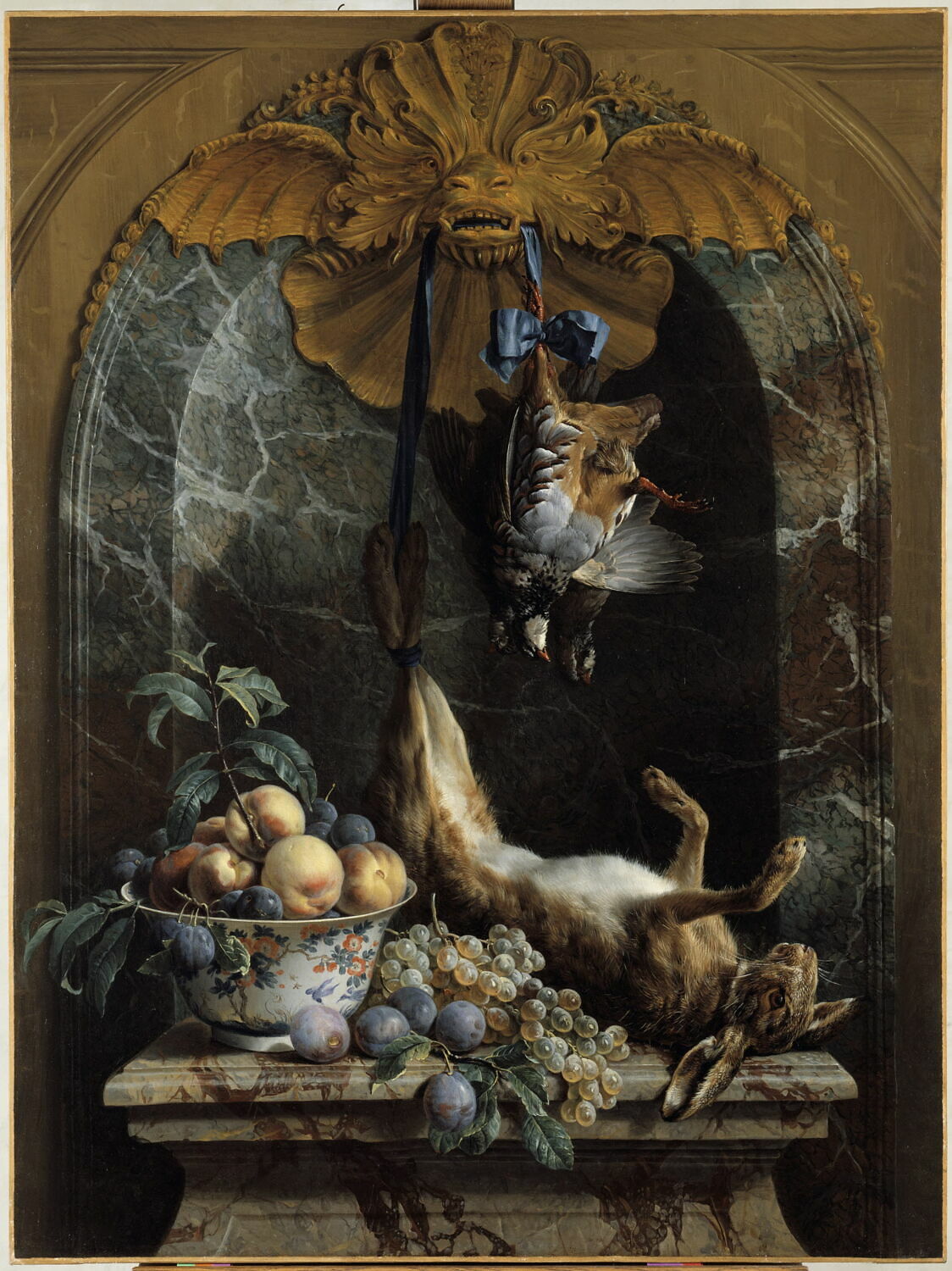 Nature morte au lièvre mort, Desportes, Alexandre-François, 1e quart du XVIIIe siècle (vers 1706)