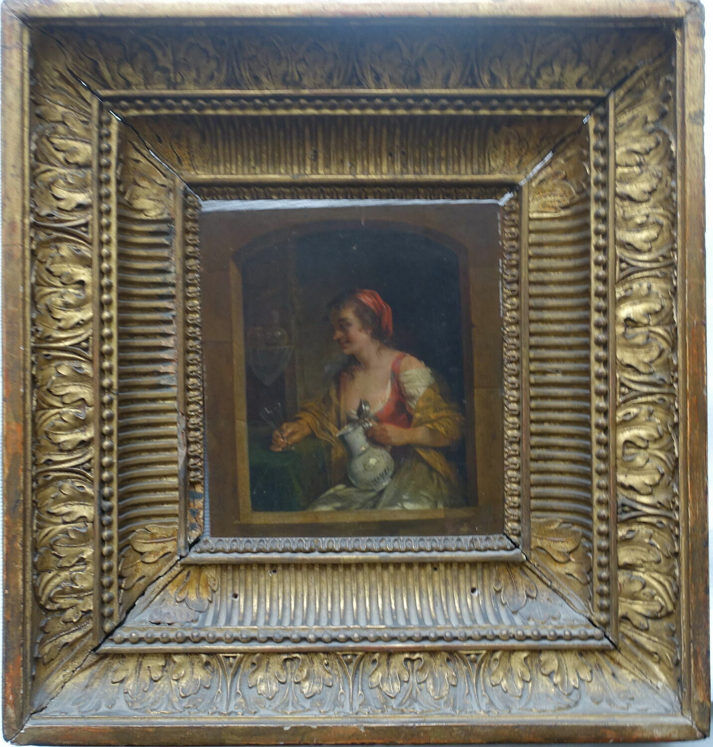 Femme à une fenêtre, Drölling, Martin, XIXe siècle (1800 - 1900)