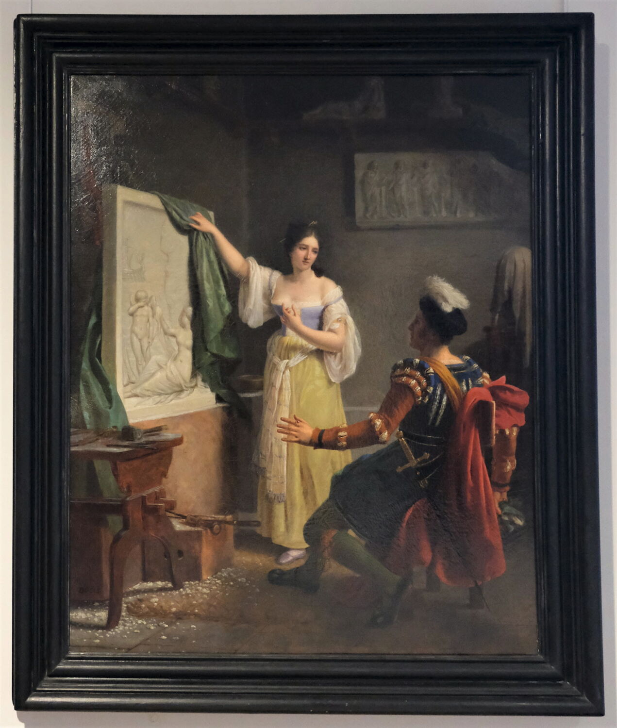 La Sculpture. Propertia de Rossi et son dernier bas-relief, Ducis, Louis, XIXe siècle (1800 - 1900)