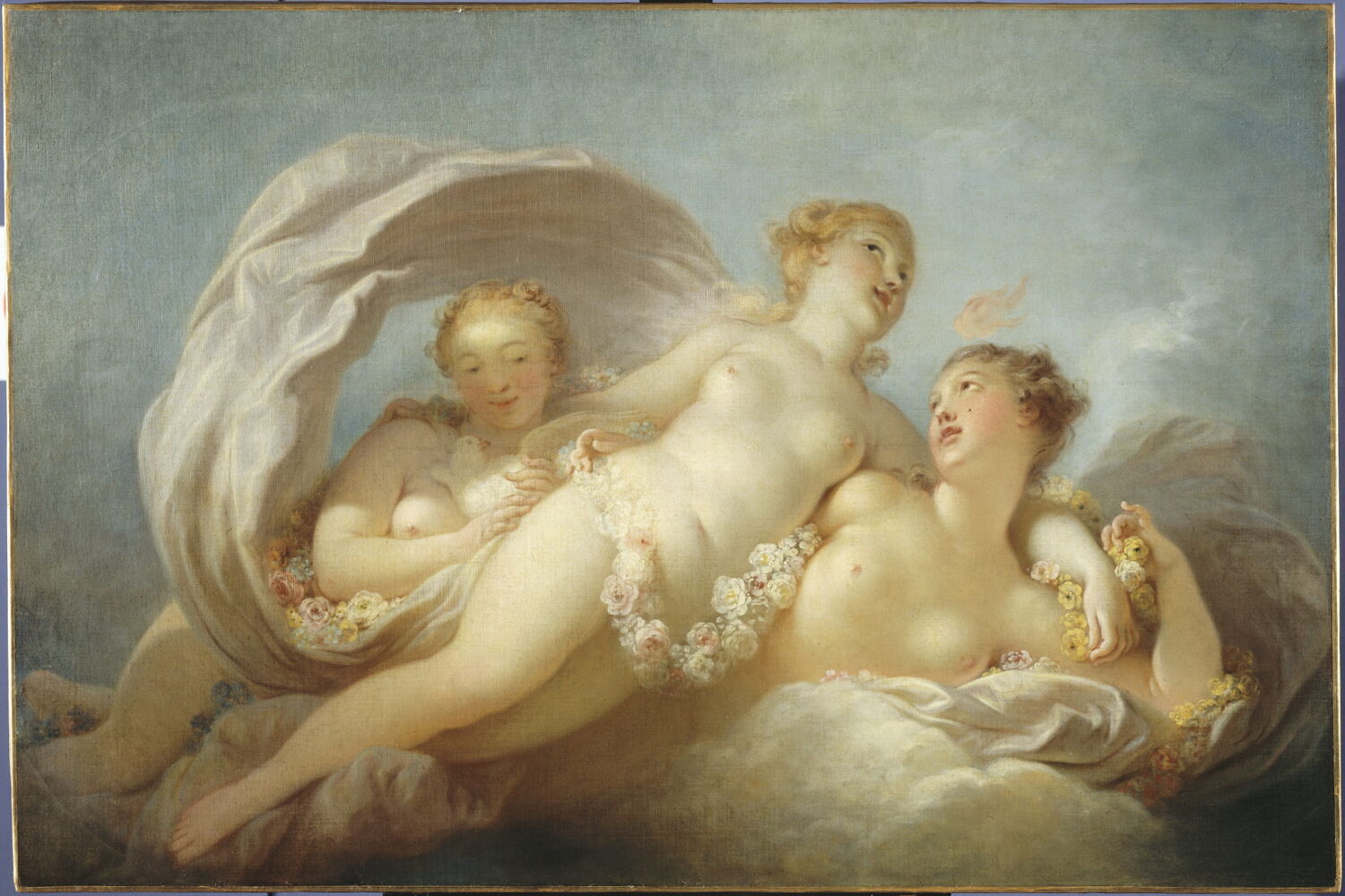 Les trois Grâces, Fragonard, Jean-Honoré, XVIIIe siècle (1700 - 1800)