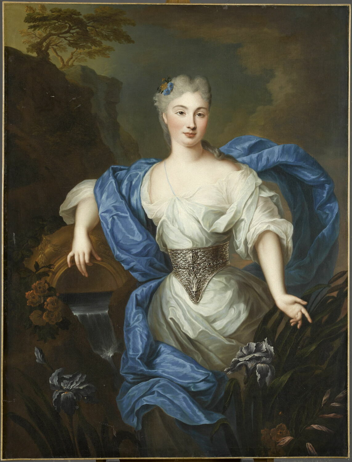 Portrait de femme en Source, Gobert, Pierre, XVIIIe siècle (1700 - 1800)