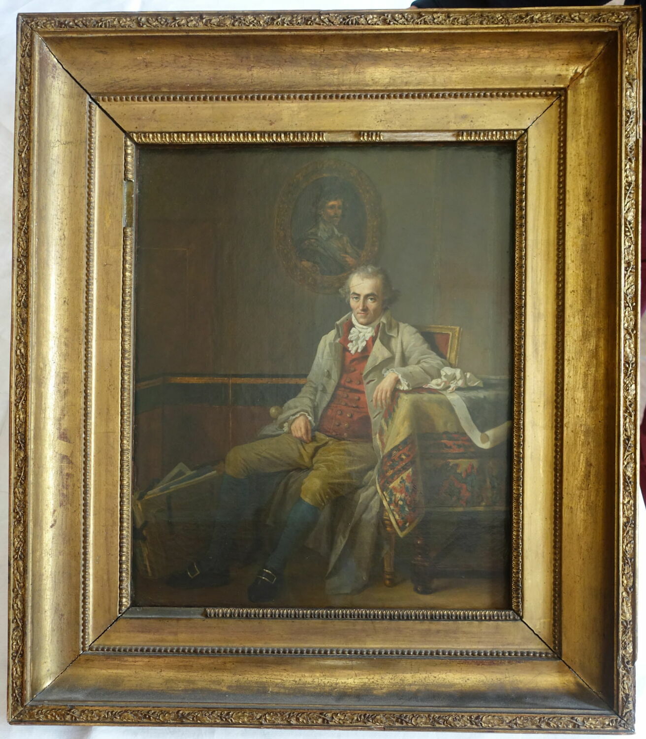 Portrait de Henri Gérard, frère de Marguerite Gérard, Gérard, Marguerite, Fin du XVIIIe siècle (1799)