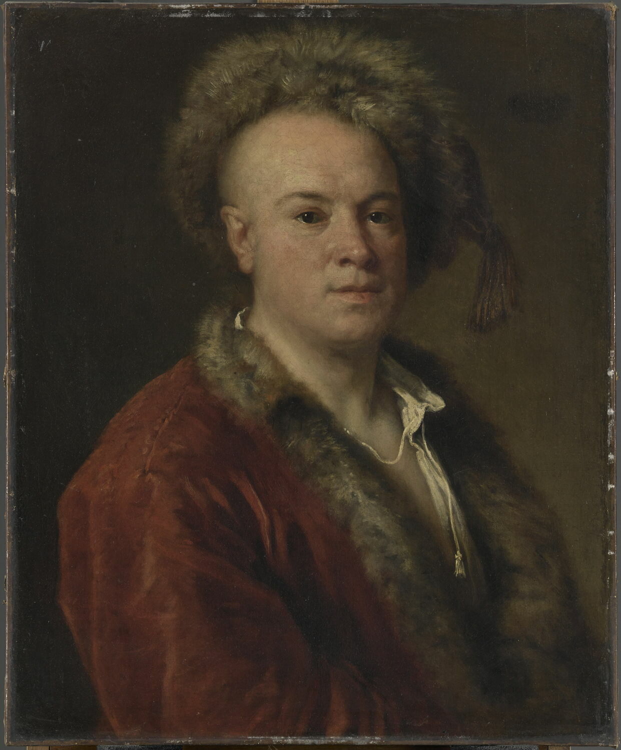 Portrait présumé de l'artiste., Grimou, Alexis, 1e moitié du XVIIIe siècle (1700 - 1750)