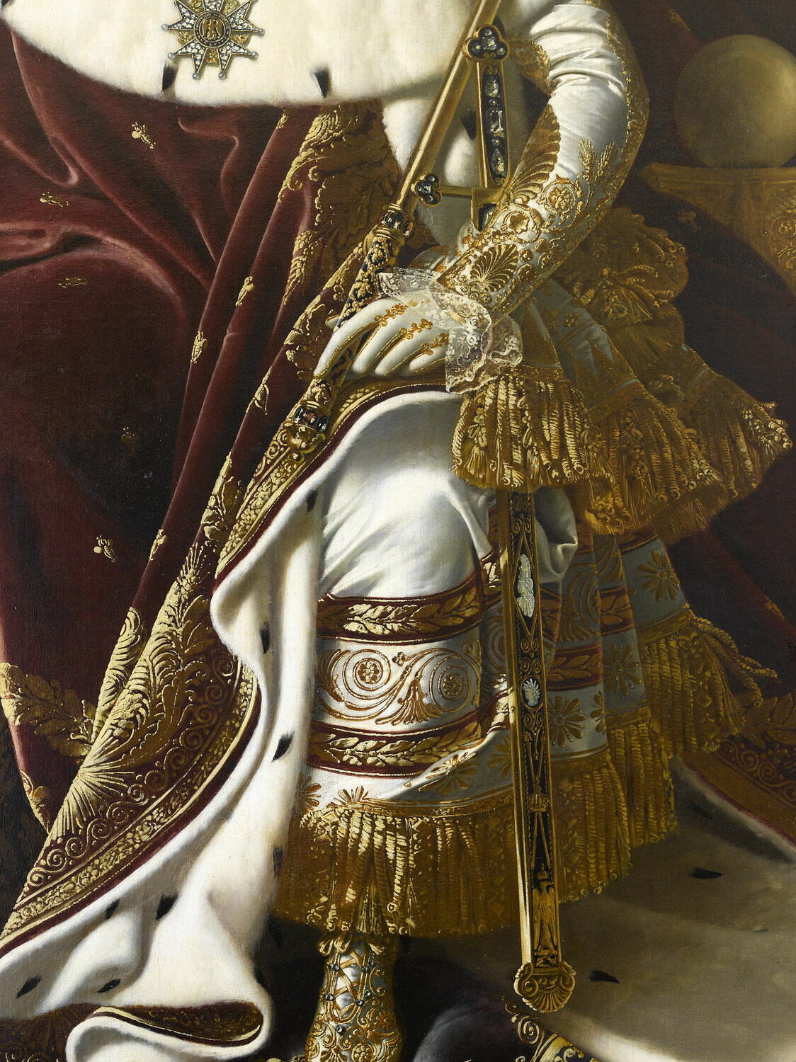 Napoléon Ier sur le trône impérial - Louvre Collections