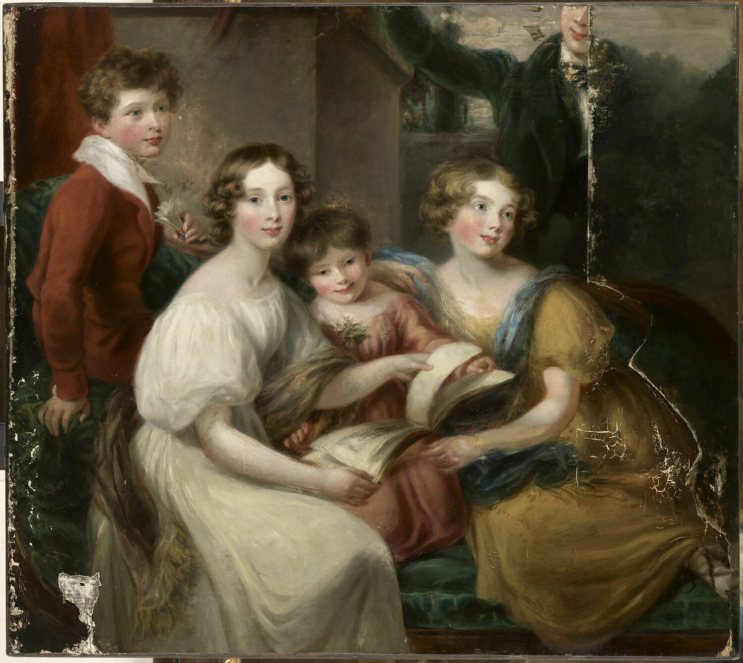 Portrait de famille, Anonyme, XIXe siècle (1800 - 1900)
