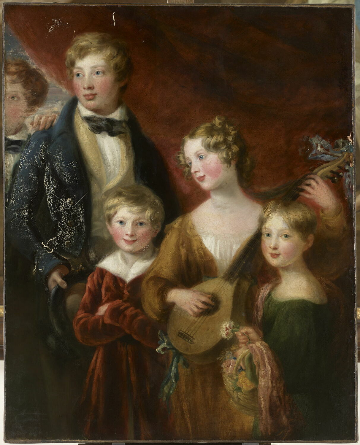 Portrait de famille, Anonyme, XIXe siècle (1800 - 1900)