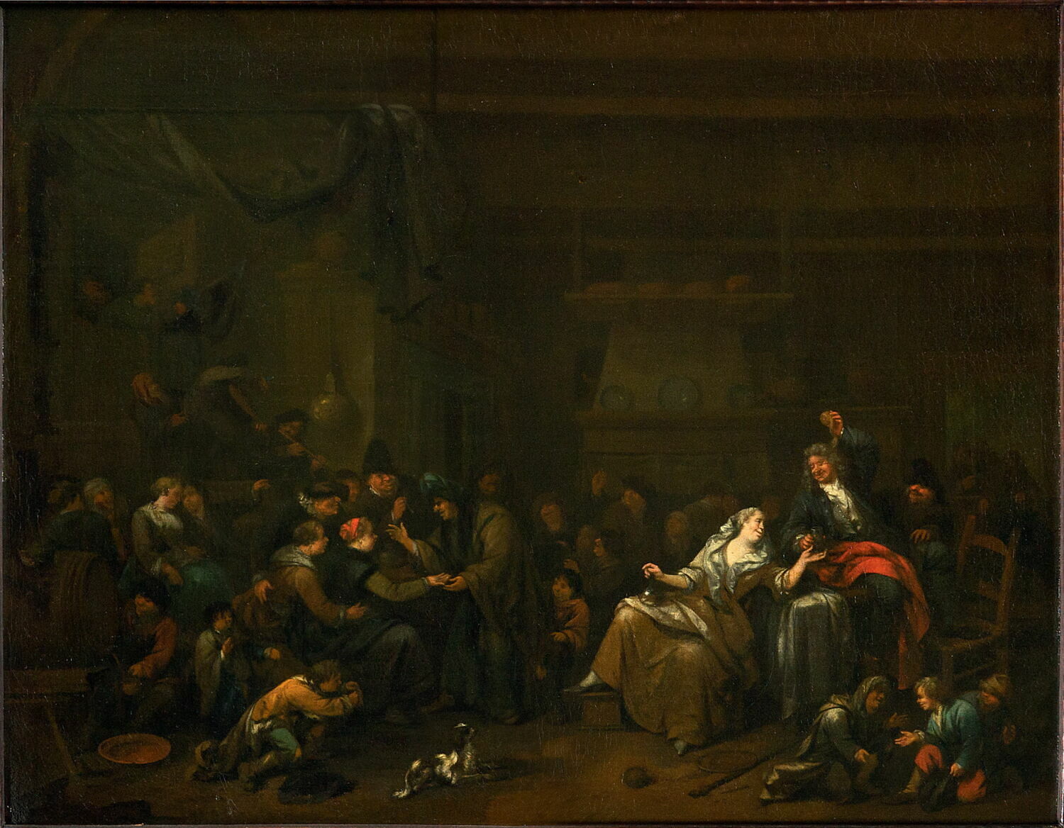 Scène d'auberge, Schendel, Bernardus van, XVIIe siècle (1600 - 1700)