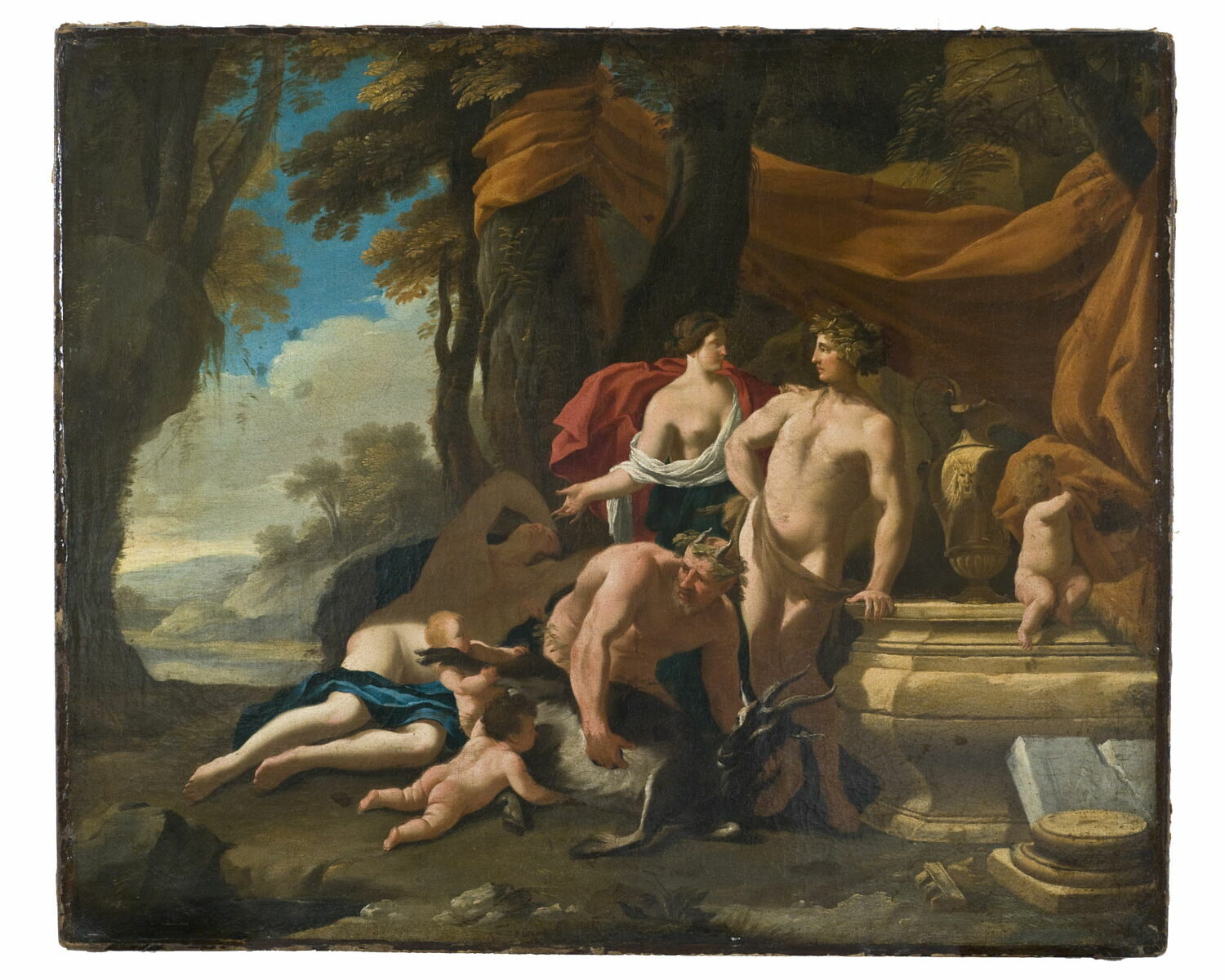 L'Enfance de Bacchus, Chaperon, Nicolas, XVIIe siècle (1600 - 1700)