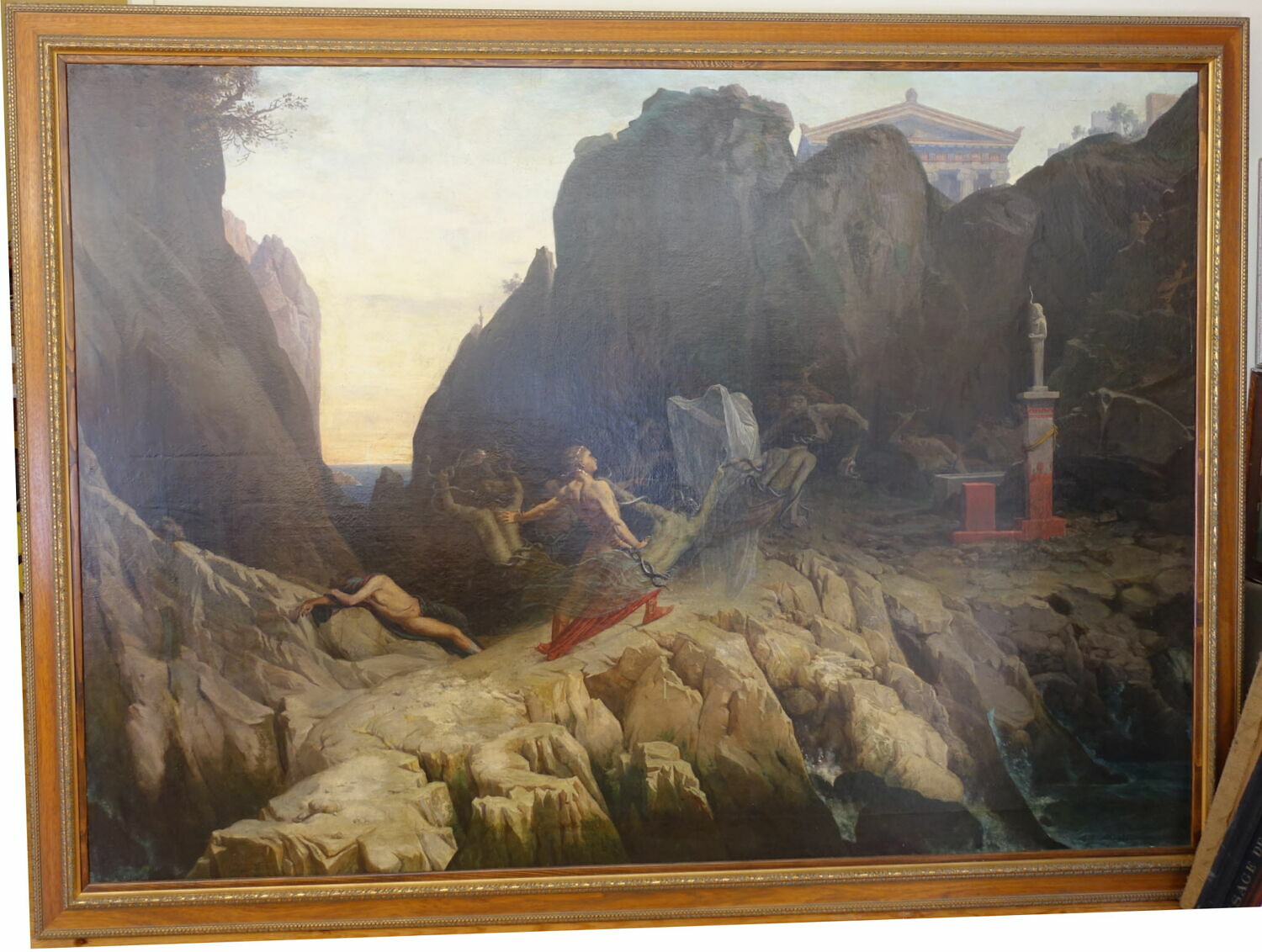 Les Fureurs d'Oreste (Paysage), Desgoffe, Alexandre, XIXe siècle (1800 - 1900)
