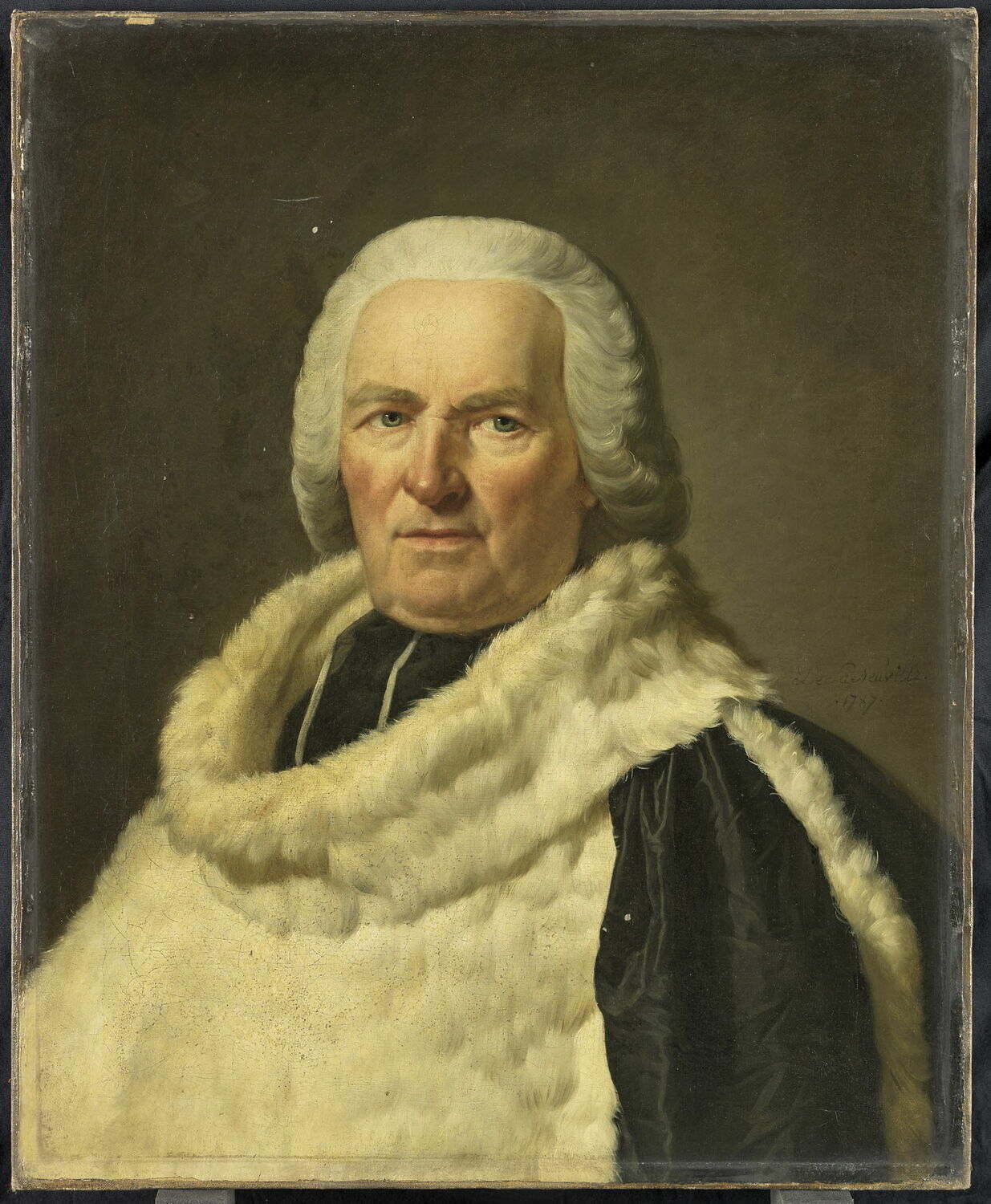 Portrait de magistrat, Laneuville, Jean Louis Titon, dit, 3e tiers du XVIIIe siècle (1787)