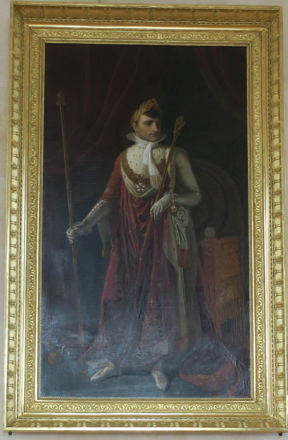 Portrait en pied de Napoléon Ier, Riesener, Henri François, XIXe siècle (1806)