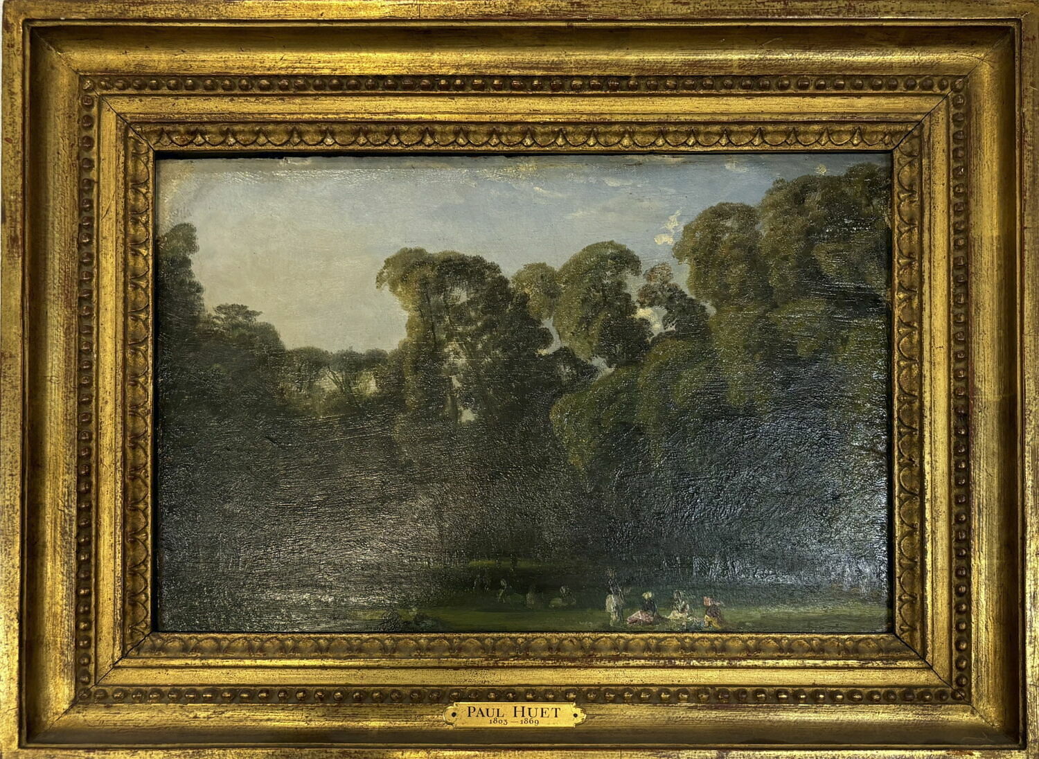Le Parc de Saint-Cloud, Huet, Paul, XIXe siècle (1848)