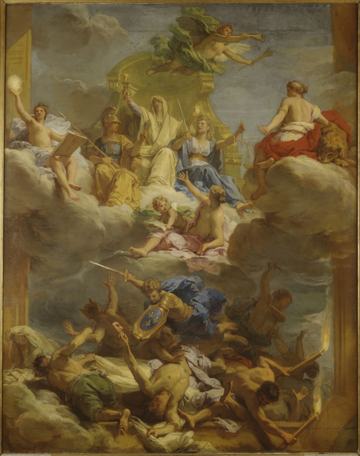 Le Triomphe de la Justice, Jouvenet, Jean, XVIIe siècle (1600 - 1700)