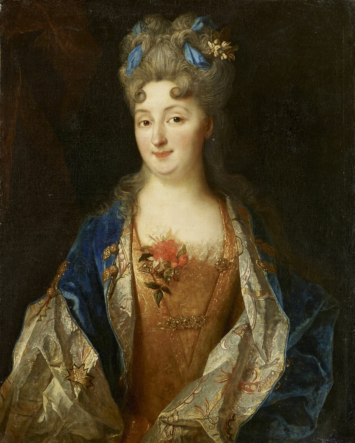 Portrait de femme dit à tort Portrait de Mme Deshoulières, Largillière, Nicolas de, XVIIIe siècle (1700 - 1800)