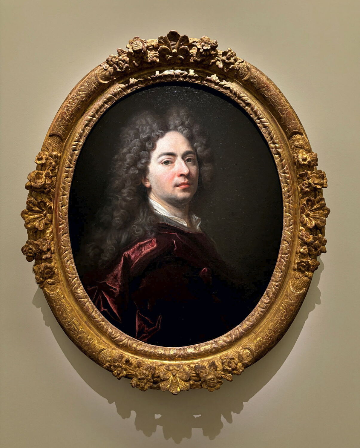 Portrait d'homme, France, Fin du XVIIe siècle - début du XVIIIè siècle (vers 1690 - 1705)