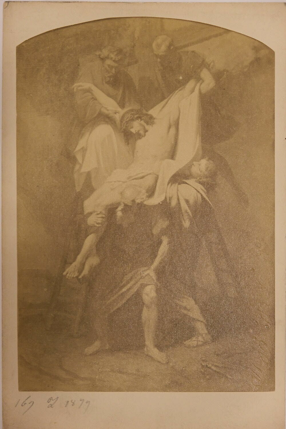 Descente de Croix, Lazerges, Hippolyte, XIXe siècle (Salon de 1855) (1855)