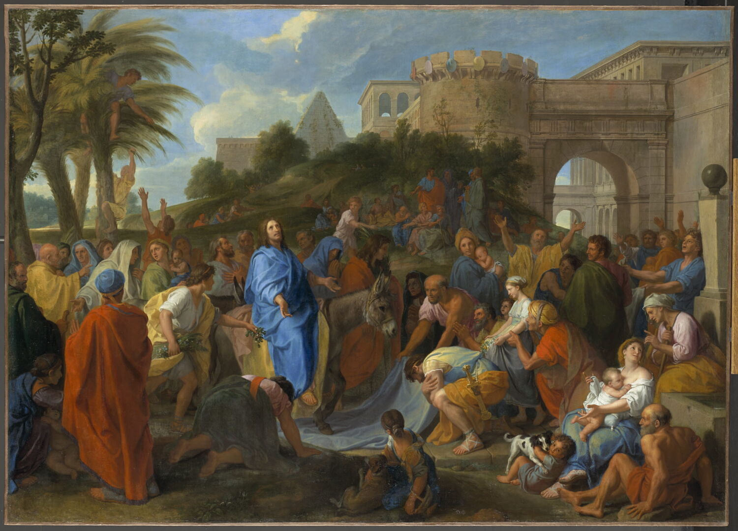 L'Entrée du Christ à Jérusalem, Le Brun, Charles, XVIIe siècle (1688 - 1689)