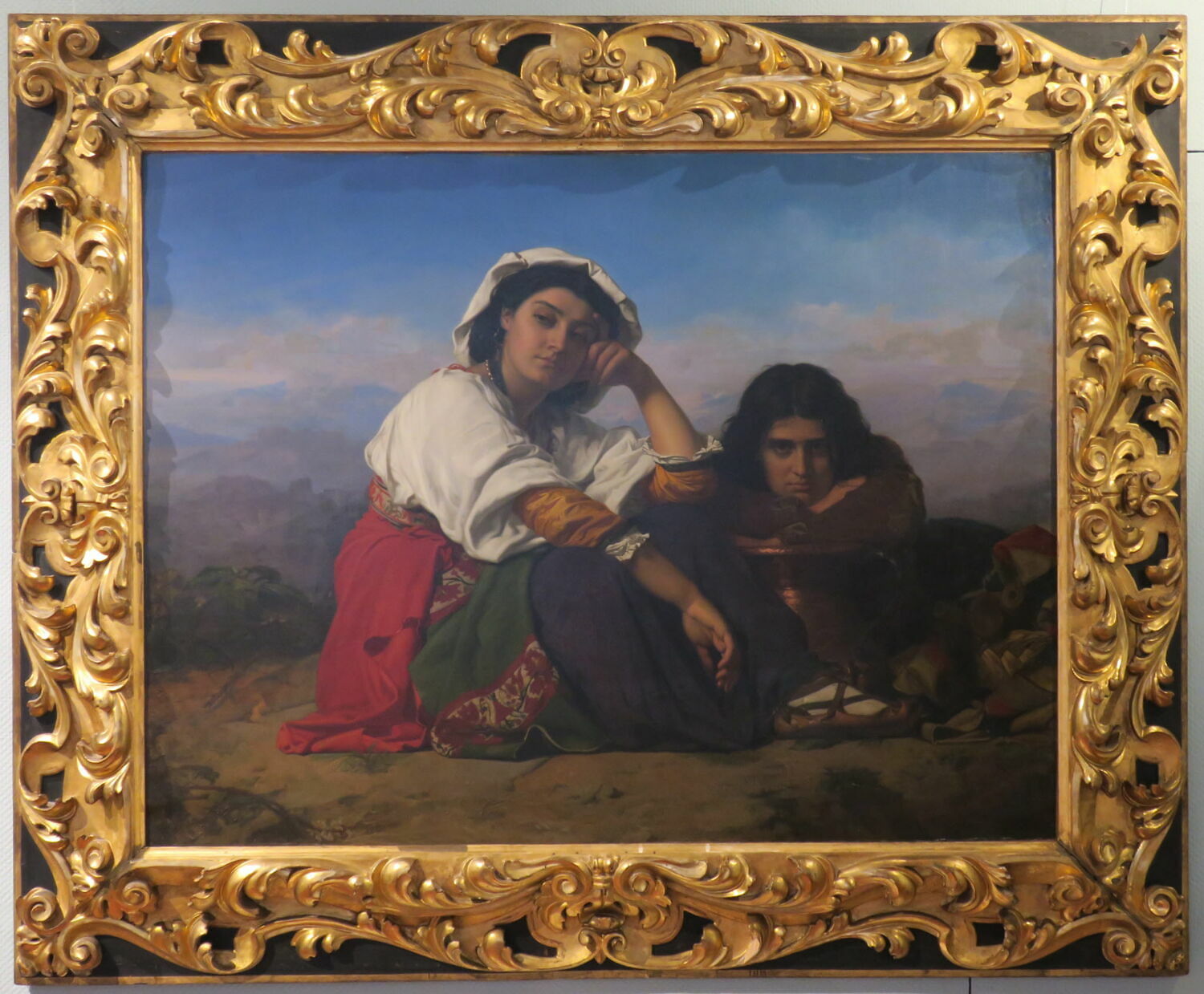 Le Repos, Lehmann, Henri, XIXe siècle (Salon de 1864) (1864)