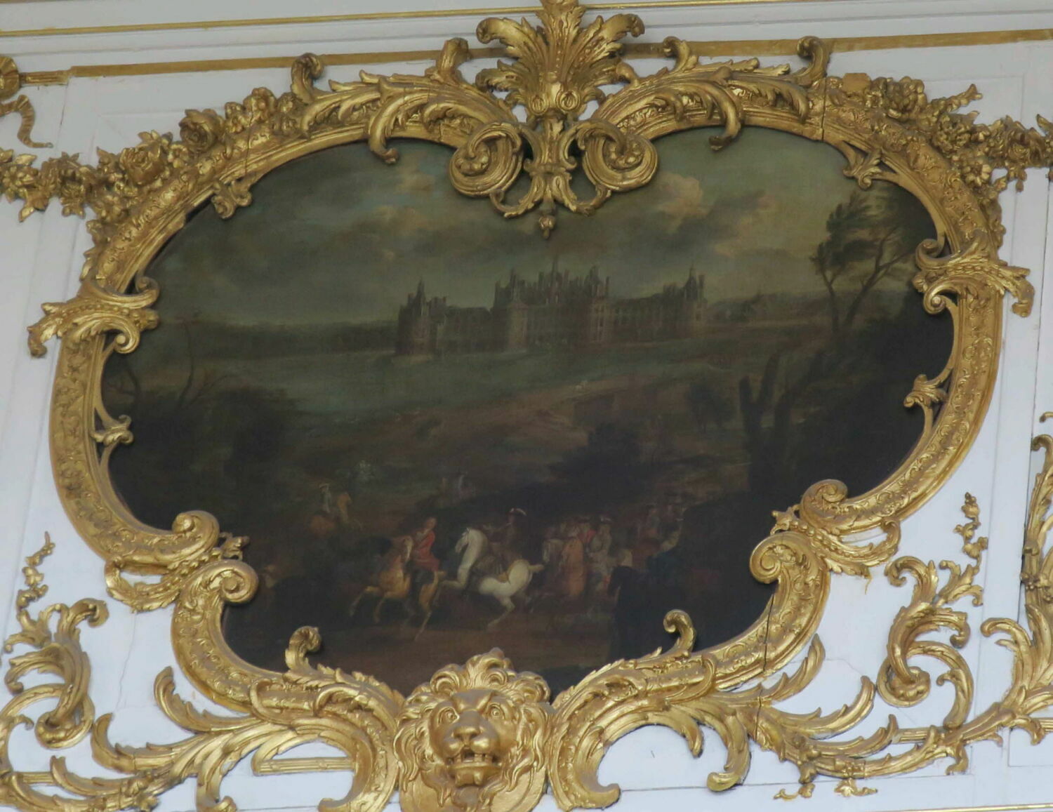 Vue du château de Chambord, Martin, Jean-Baptiste, Début du XVIIIe siècle (1724)