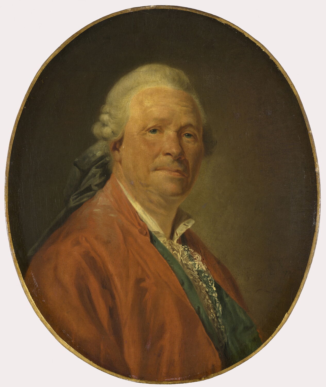 Portrait présumé de Christoph Willibald Gluck (1714-1787), compositeur, Aubry, Étienne, 4e quart du XVIIIe siècle (après 1772)