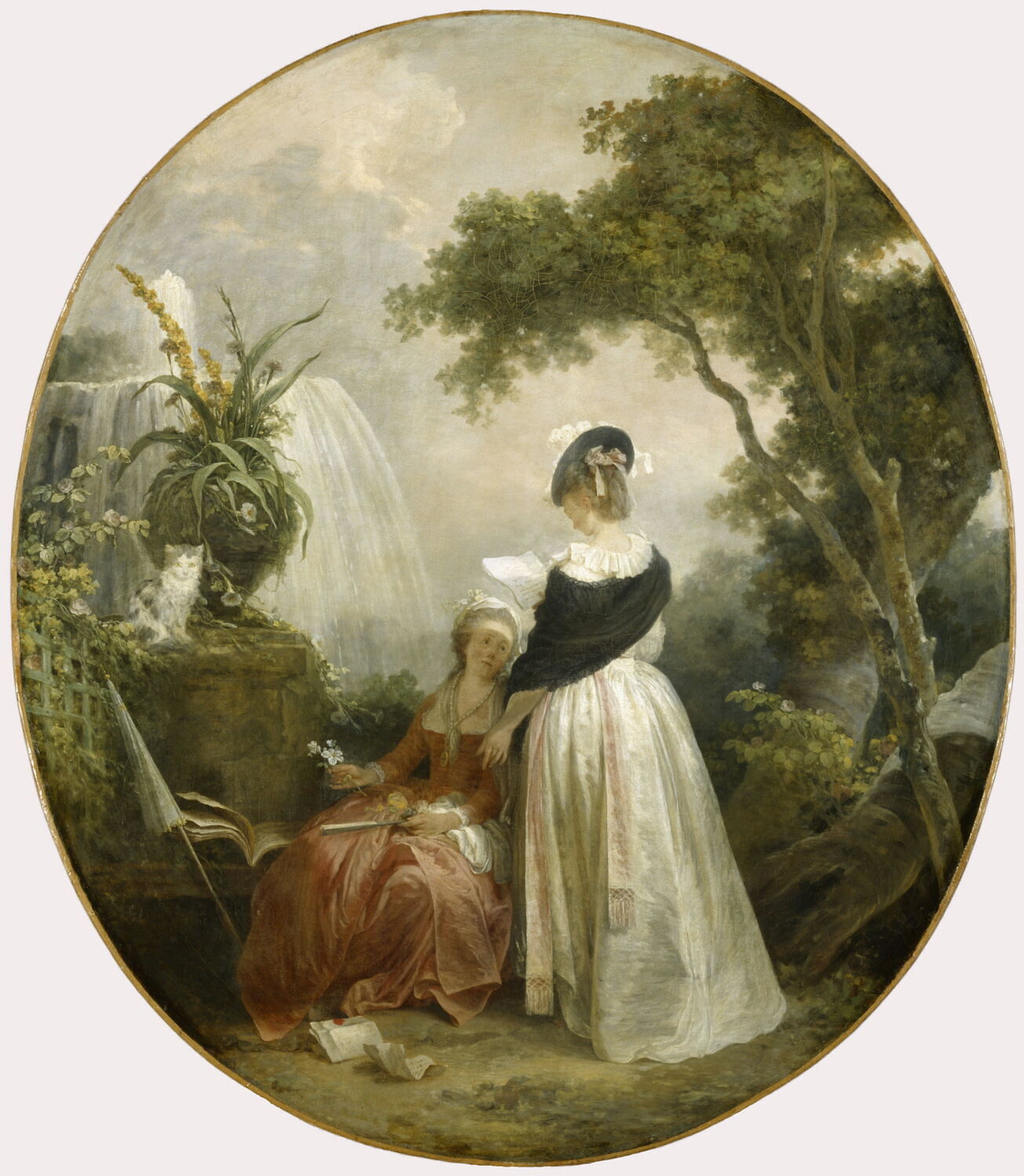 La Lecture, Hilair, Jean-Baptiste, 4e quart du XVIIIe siècle (1781)