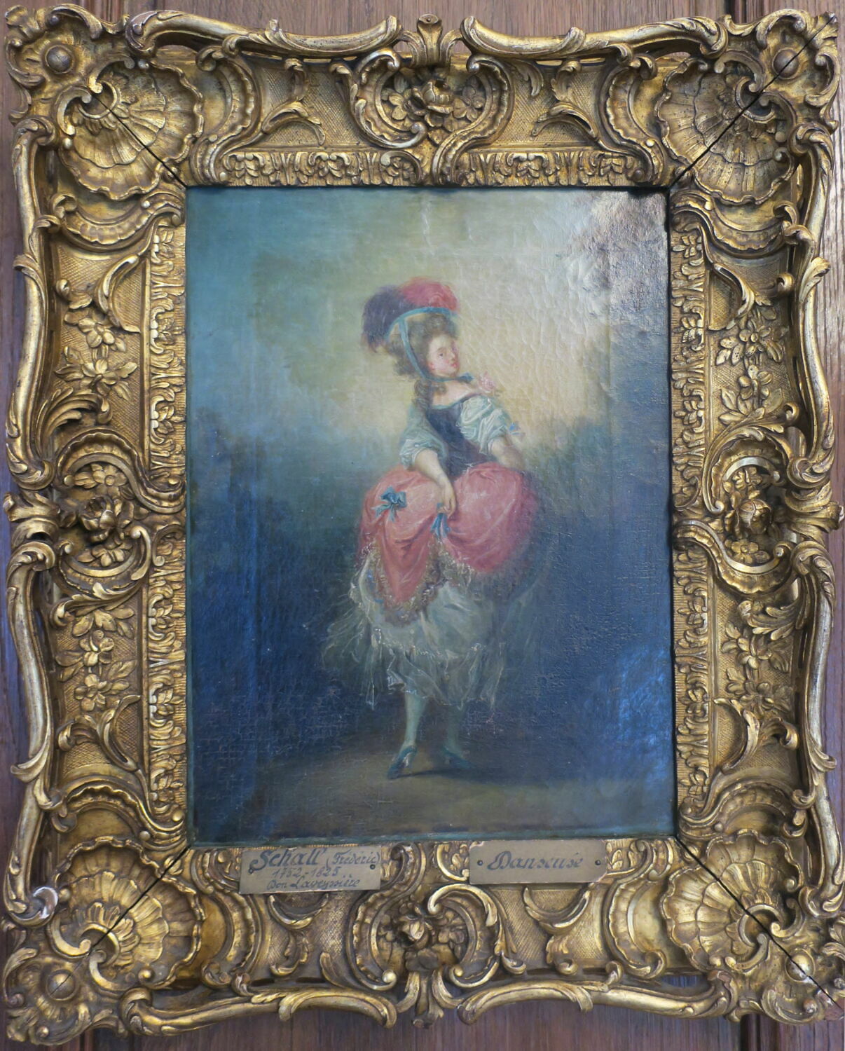 Danseuse vue de dos, Schall, Jean Frederic, XVIIIe siècle (1700 - 1800)