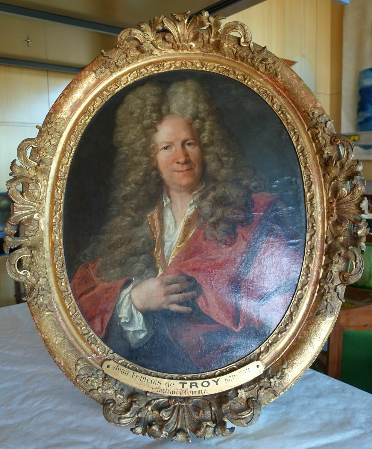 Portrait d'homme, Anonyme, XVIIIe siècle (1700 - 1800)