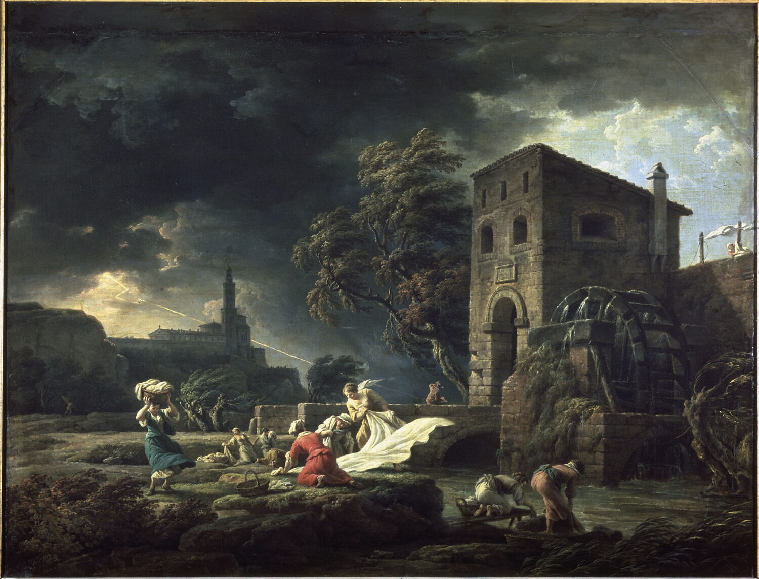 Le Midi, une tempête, Vernet, Claude-Joseph, XVIIIe siècle (1765)