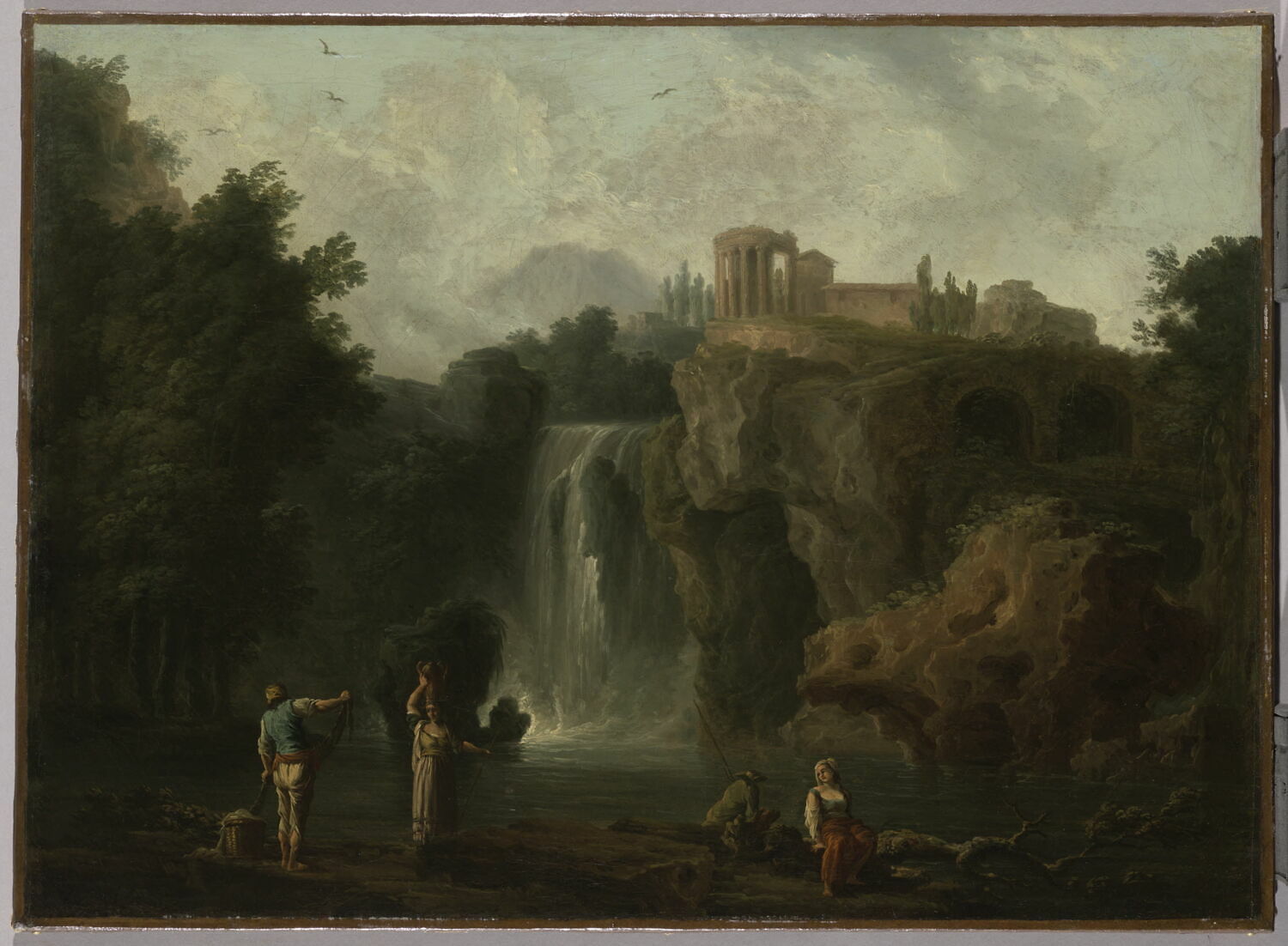 Les Cascades de Tivoli, Vernet, Claude-Joseph, XVIIIe siècle (1700 - 1800)
