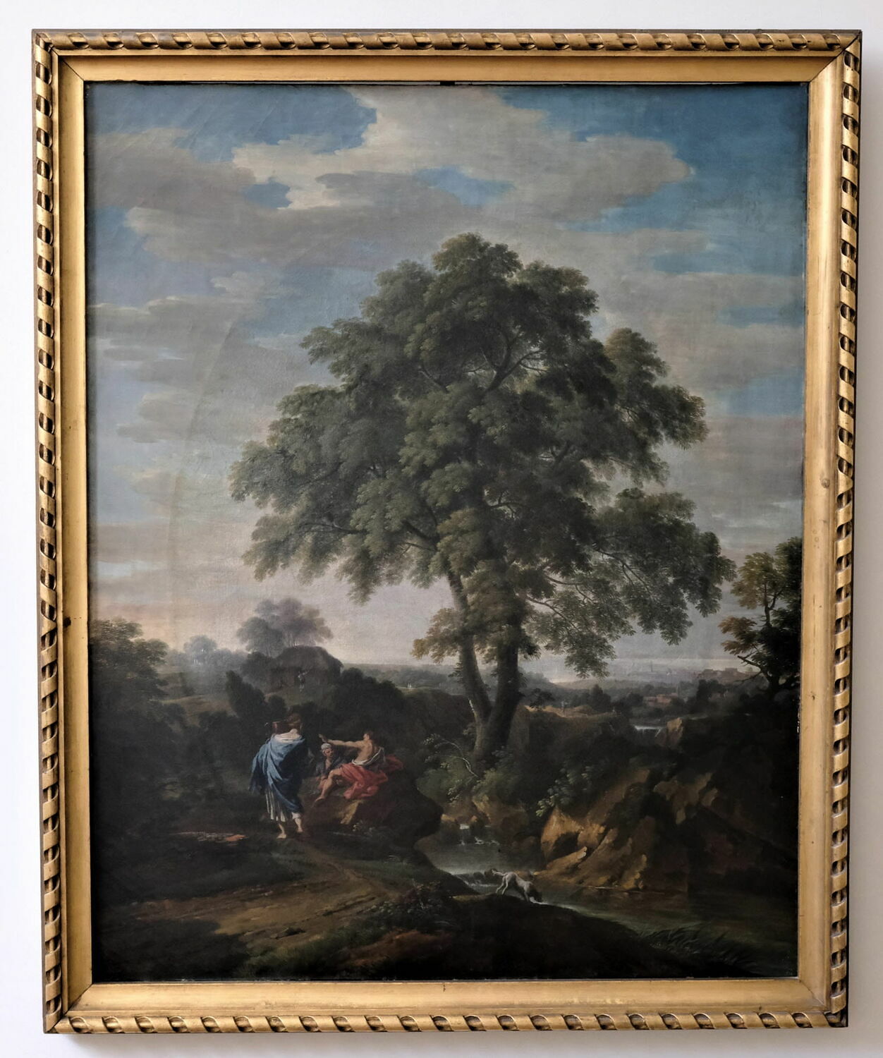Paysage avec figures, Pagano, Michele, XVIIIe siècle (1700 - 1800)