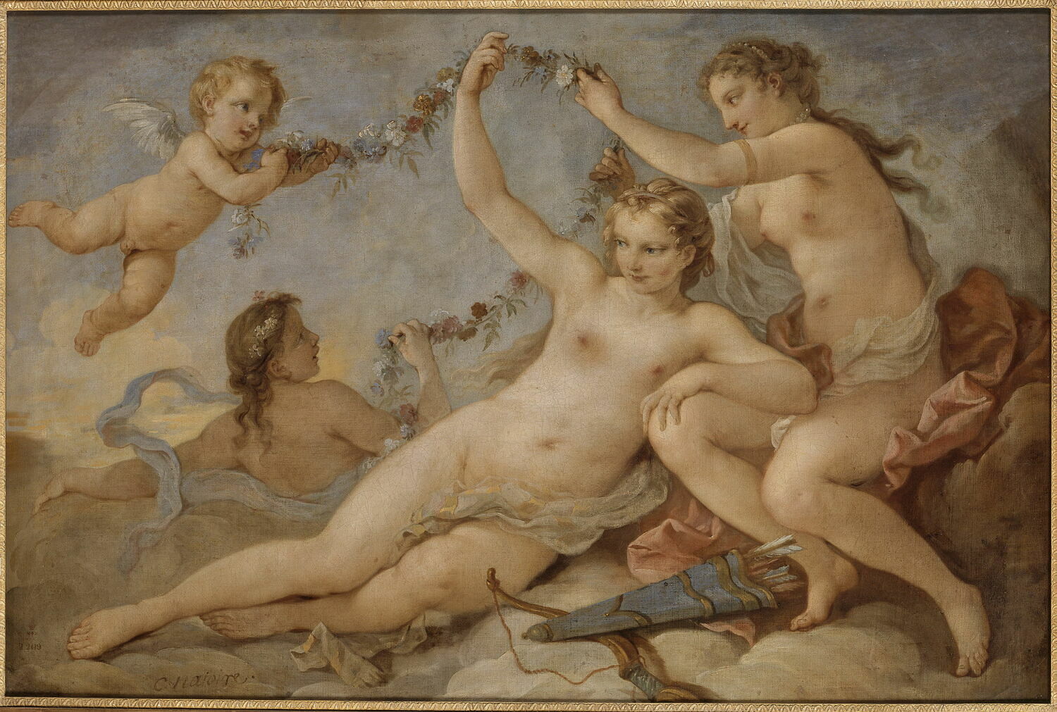 Les Trois Grâces, Natoire, Charles-Joseph, XVIIIe siècle (1700 - 1800)