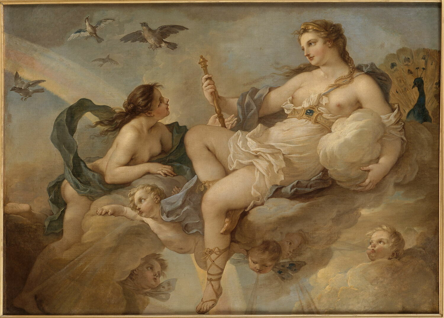 L'Air ou Junon, Natoire, Charles-Joseph, 2e quart du XVIIIe siècle (1741)