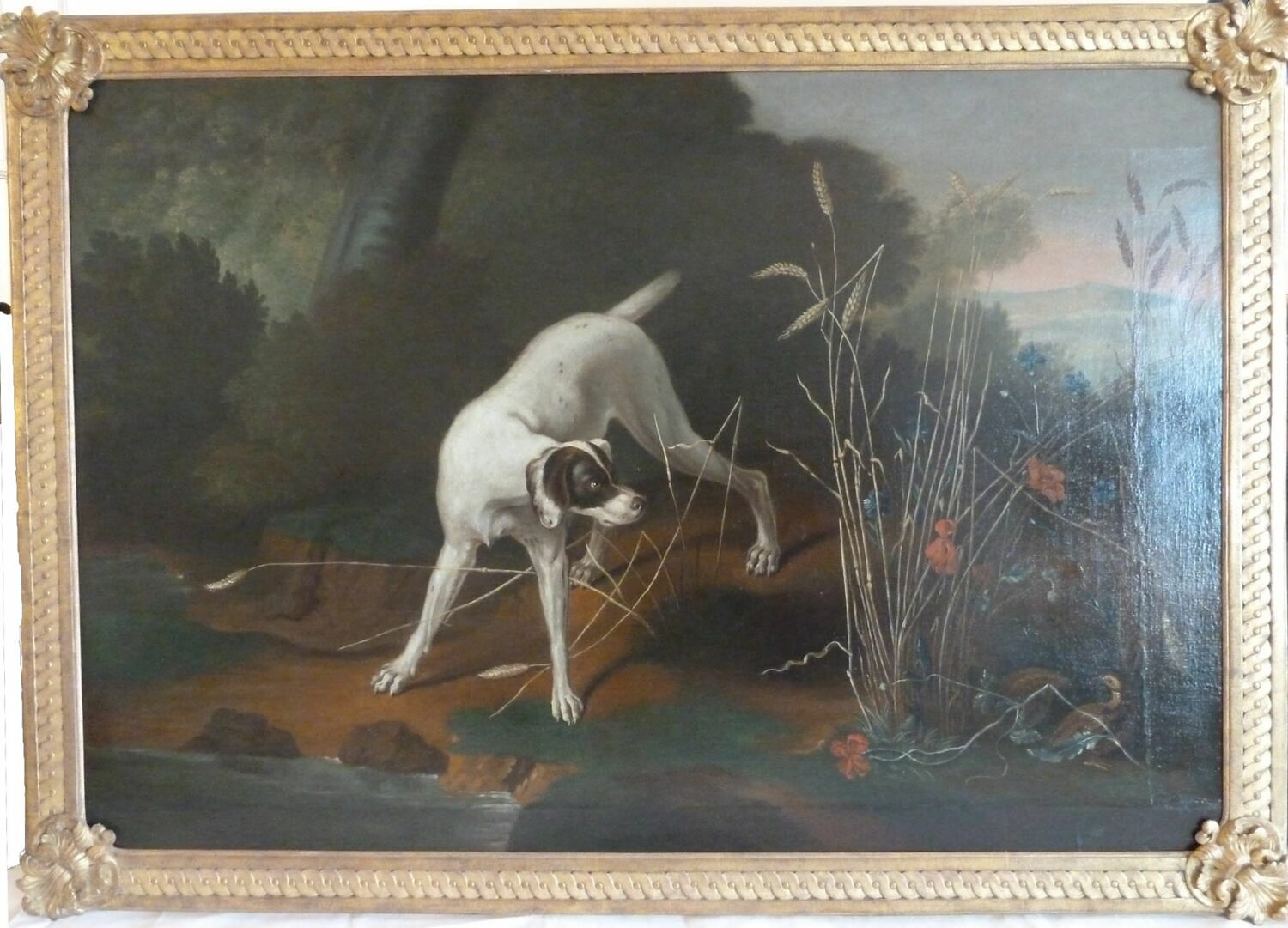 Chien et faisan, Oudry, Jean-Baptiste, XVIIIe siècle (1700 - 1800)