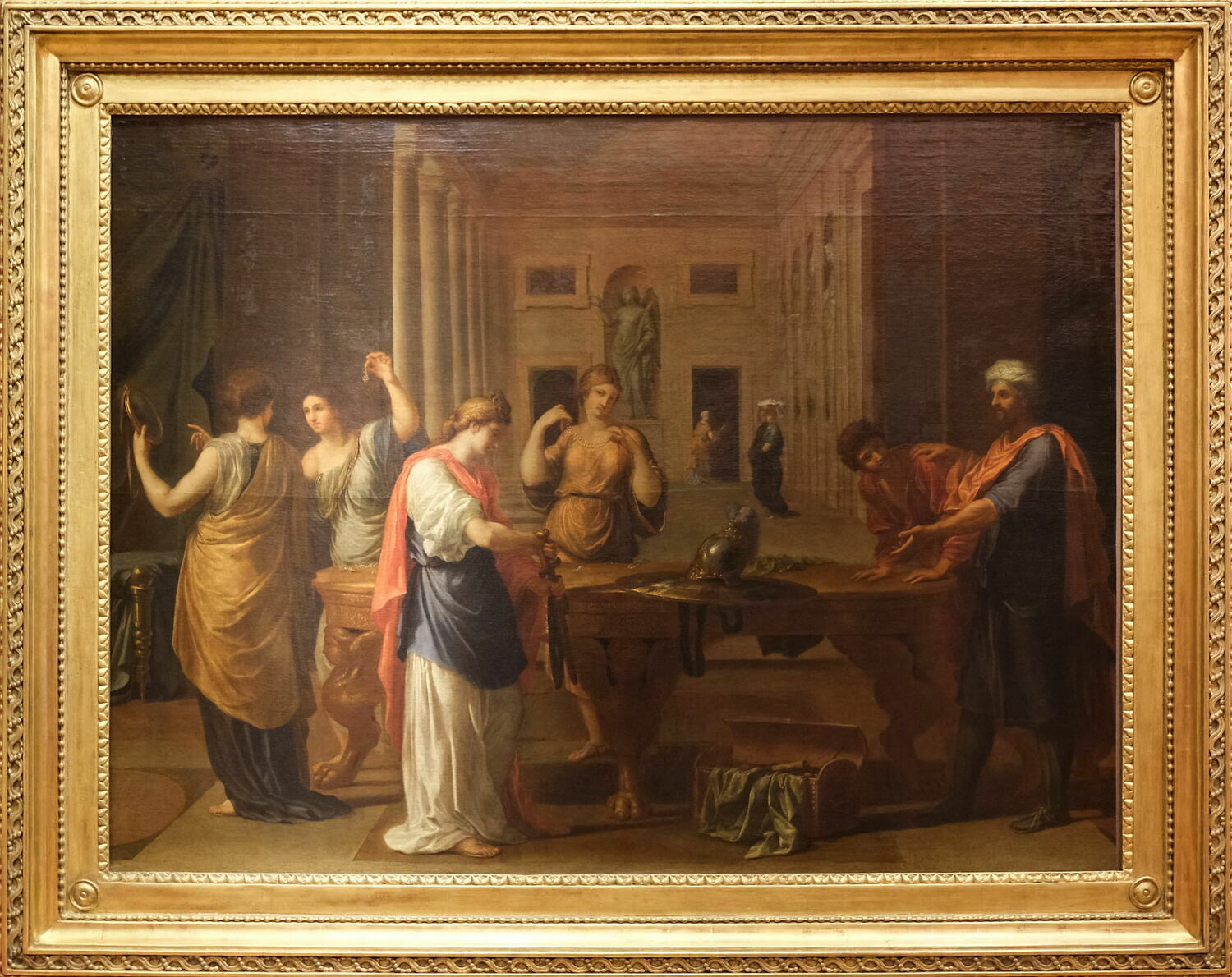 Achille à Scyros reconnu par Ulysse, Dufresnoy, Charles Alphonse, XVIIe siècle (1600 - 1700)