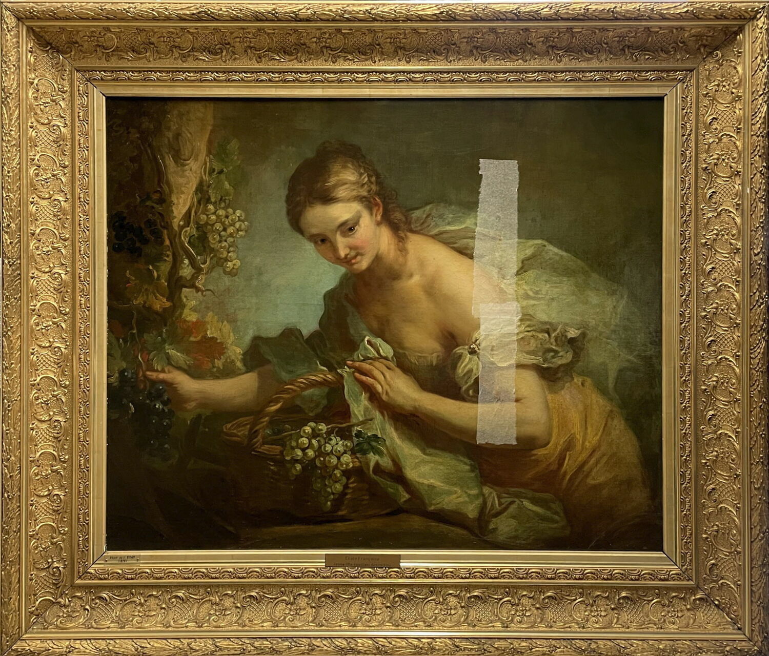 Érigone, dit aussi l'Automne, Van Loo, Charles-Amédée, XVIIIe siècle (1700 - 1800)