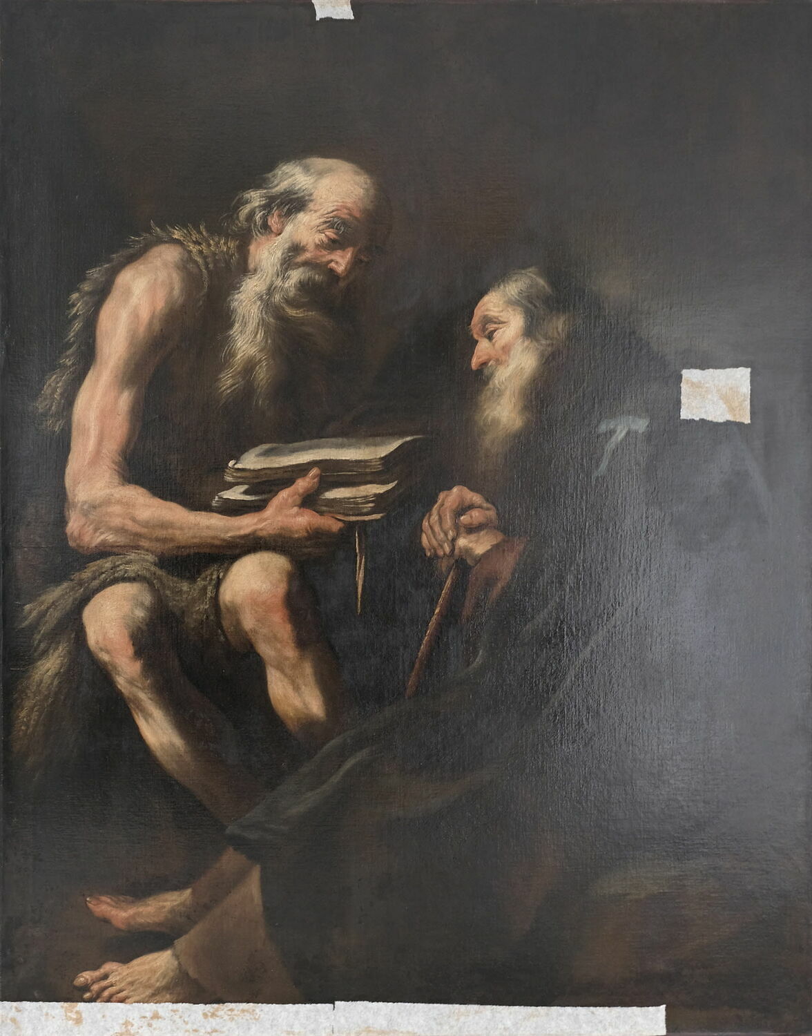 Saint Antoine et saint Paul ermites, Vignon, Claude, XVIIe siècle (1600 - 1700)