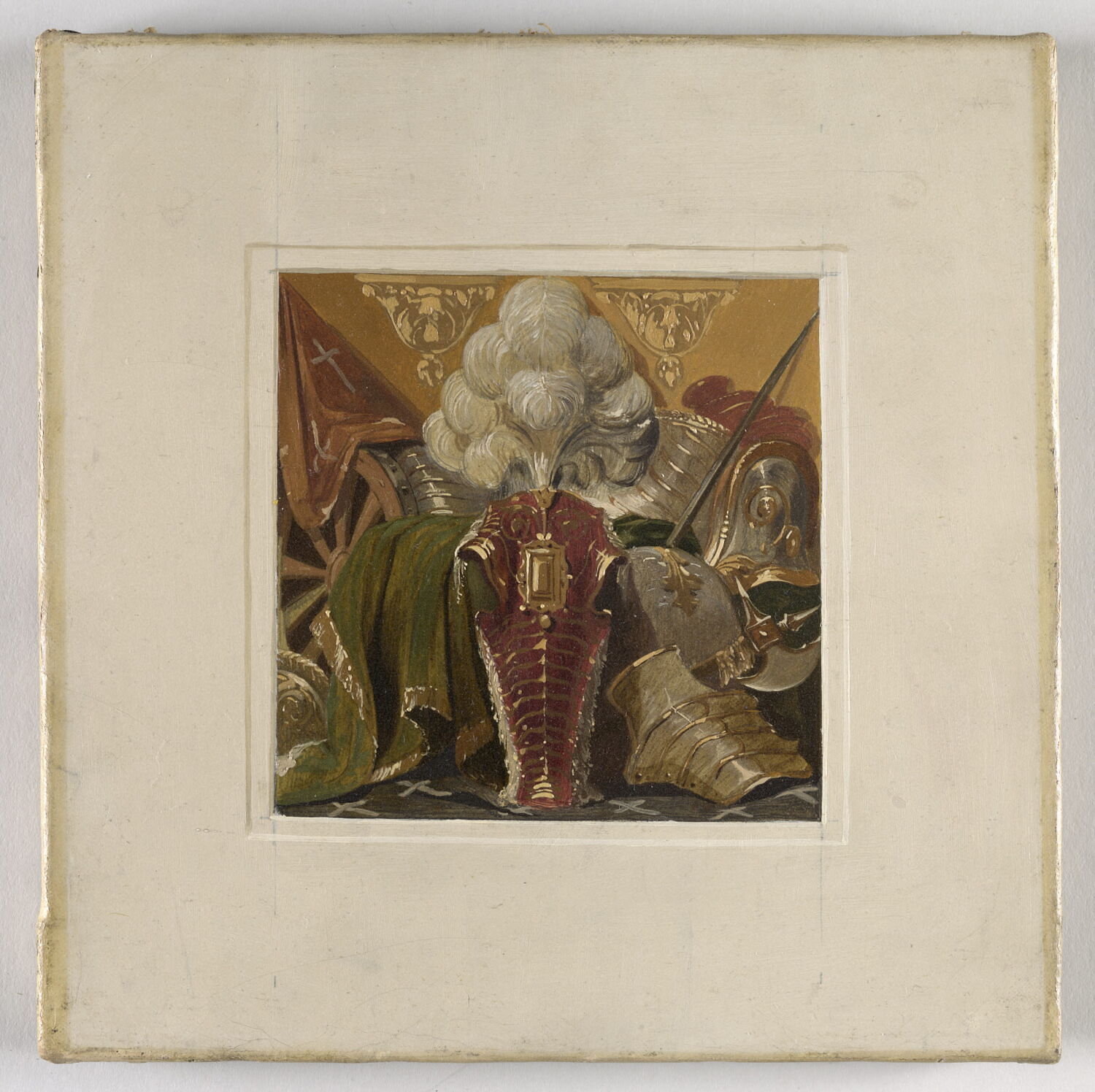 Trophée d'armes, Alaux, Jean, 2e quart du XIXe siècle (1834)