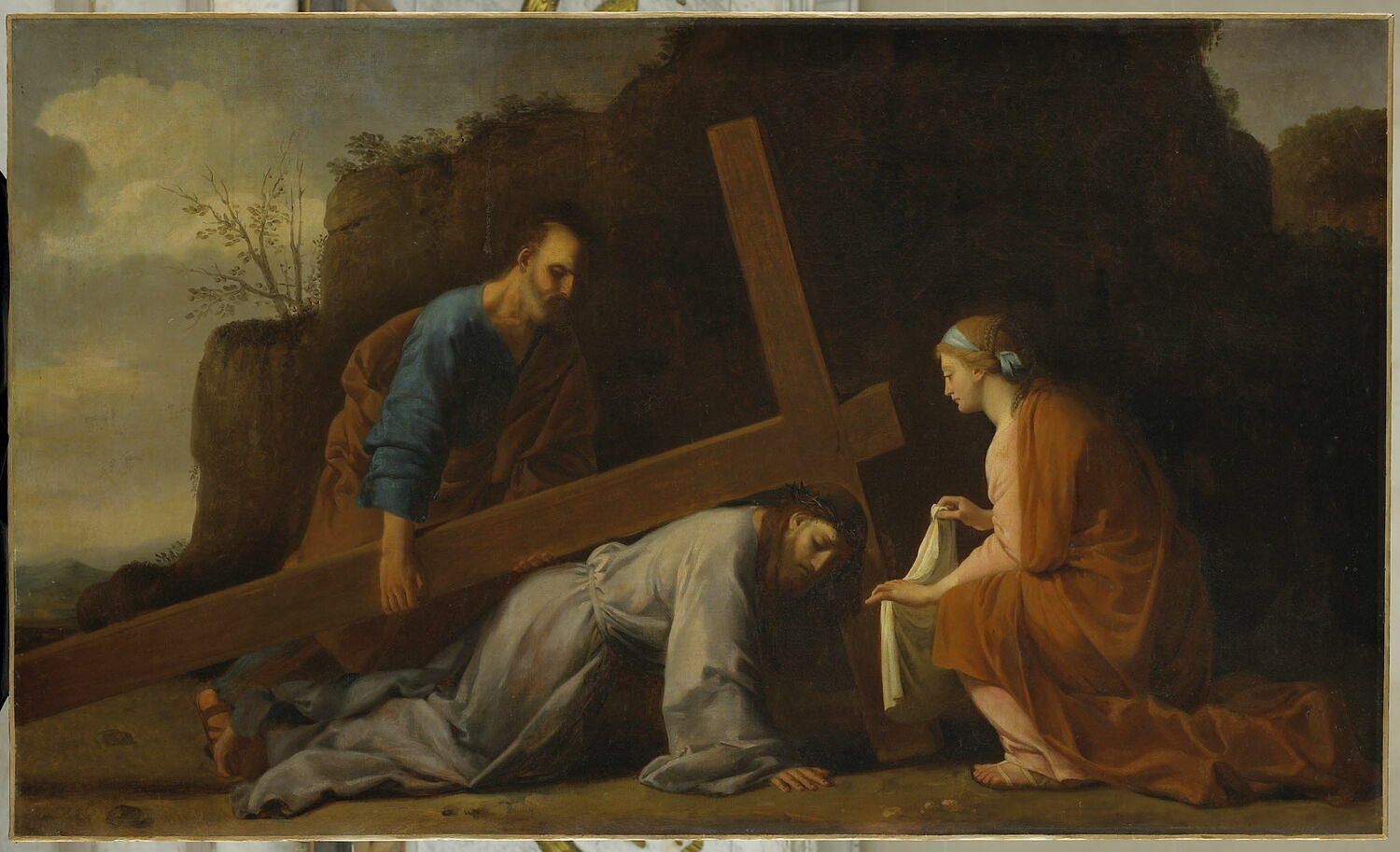 Jésus portant sa croix, Ducis, Louis, 1e moitié du XIXe siècle (1800 - 1850)
